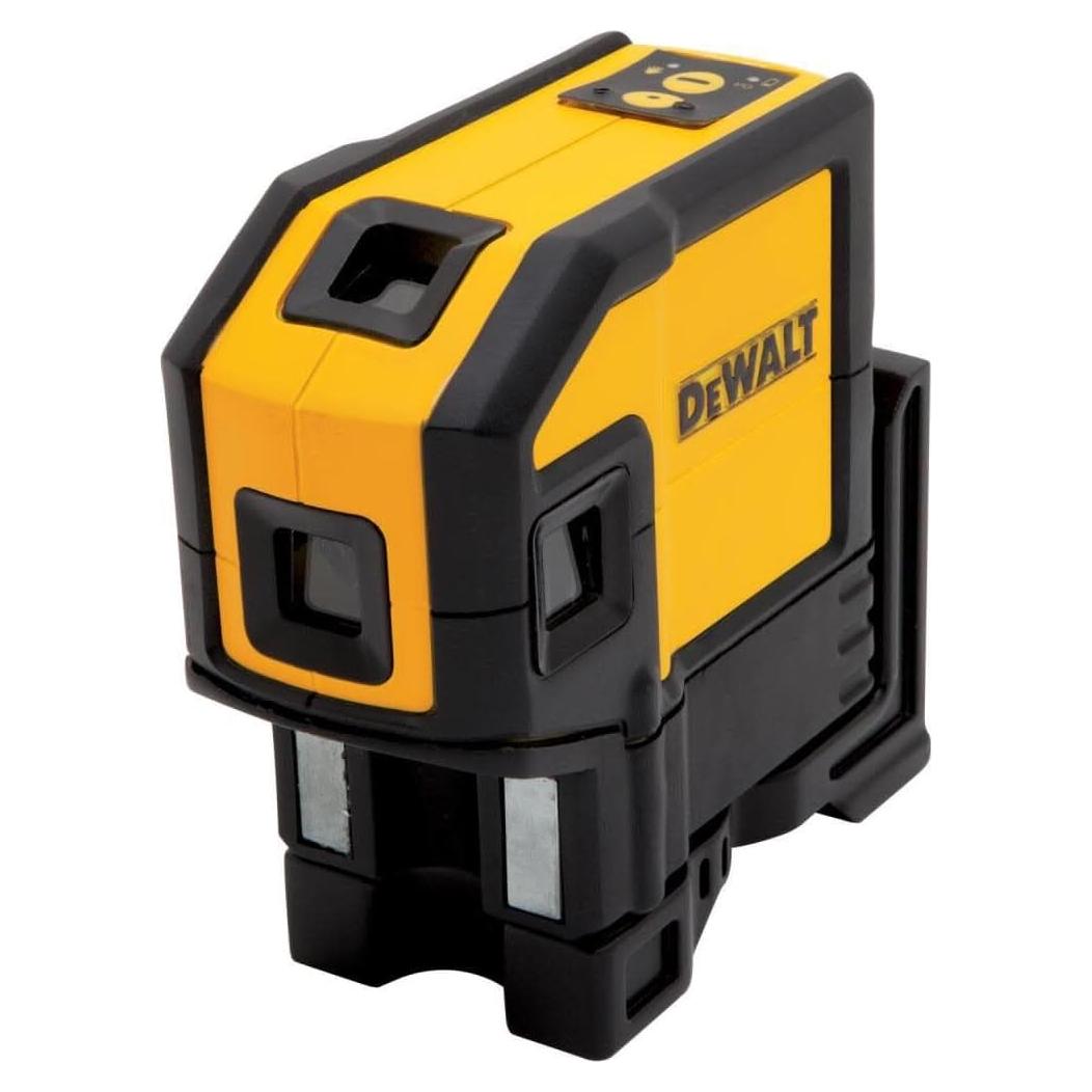 Láser de línea y 5 puntos DEWALT DW0851, autonivelante