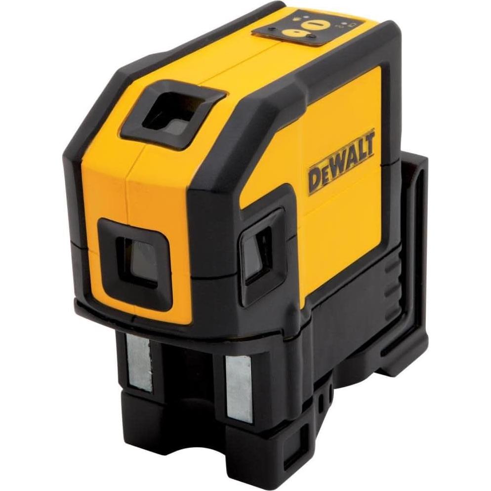Láser de línea y 5 puntos DEWALT DW0851, autonivelante