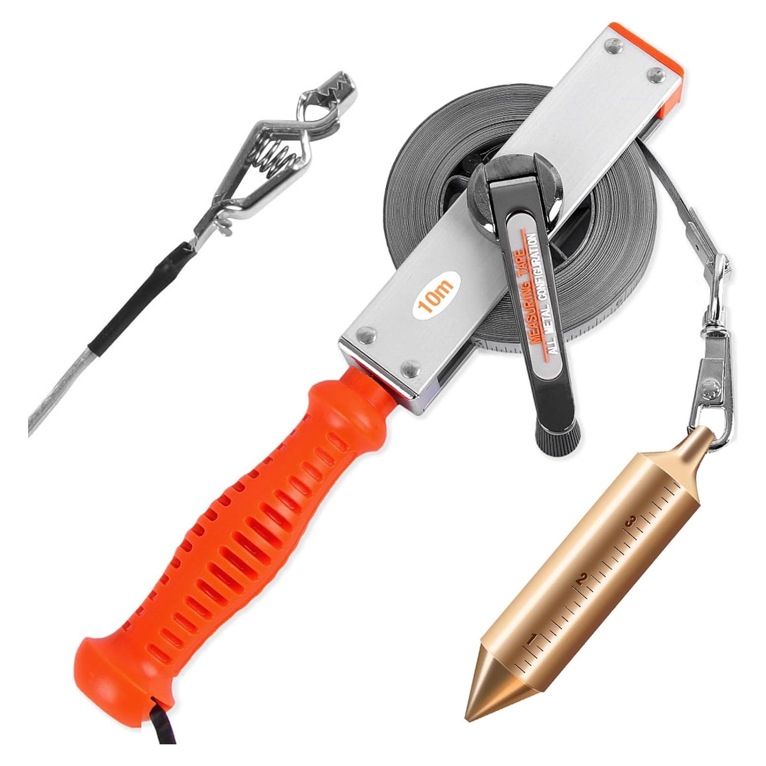 Cinta de Medición de Aceite Cekegon 10M Acero Inoxidable