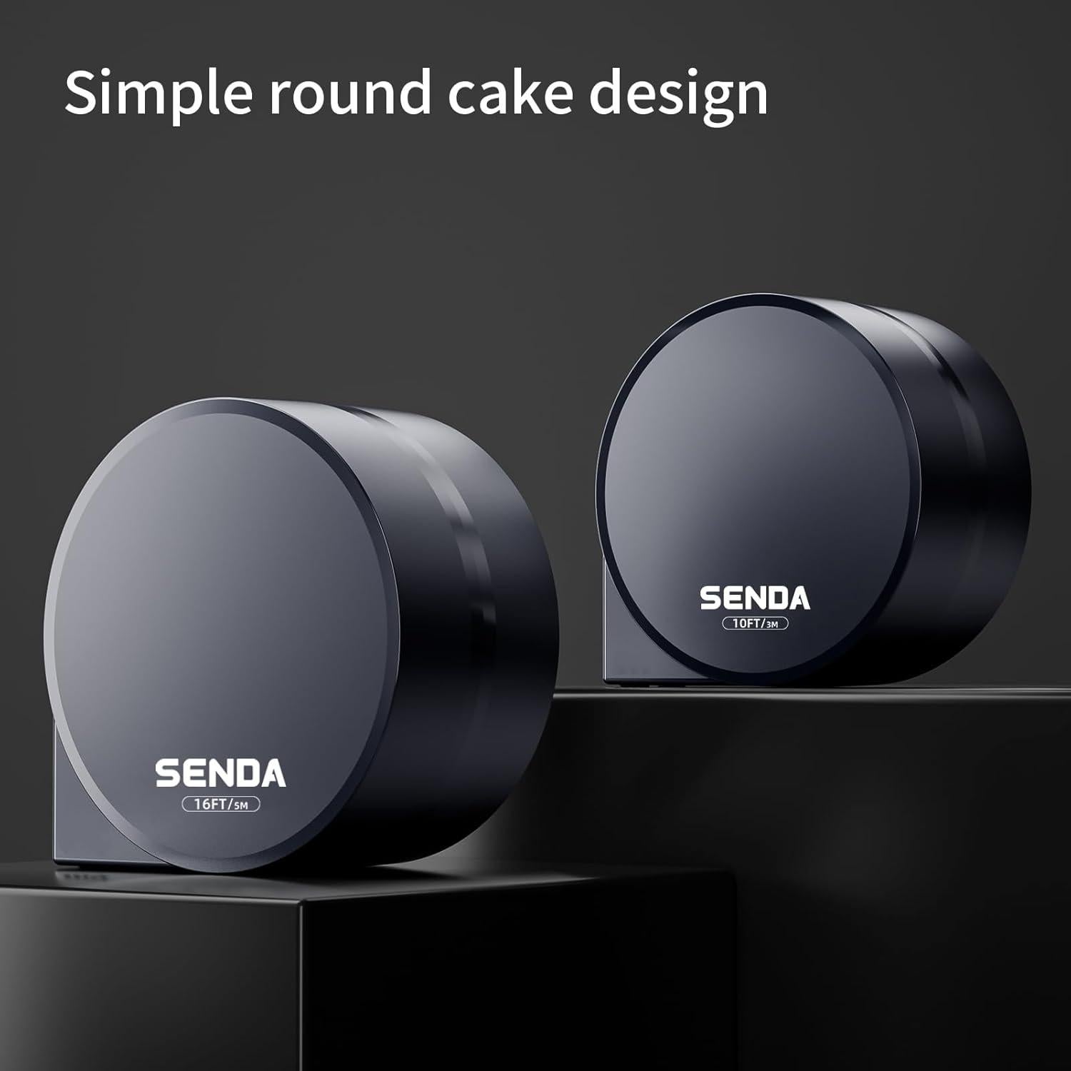 Cinta Métrica Compacta SENDATOOLS 3m D12 Precisión