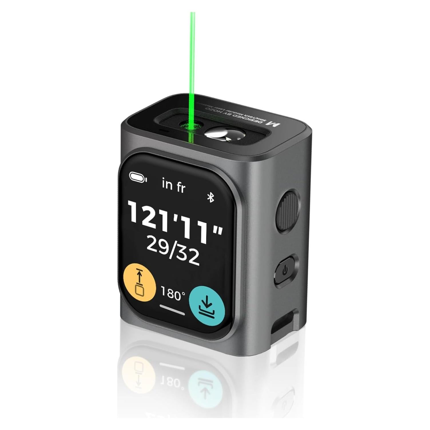 Medidor Láser HOZO M-Cube 50m Verde Alta Precisión