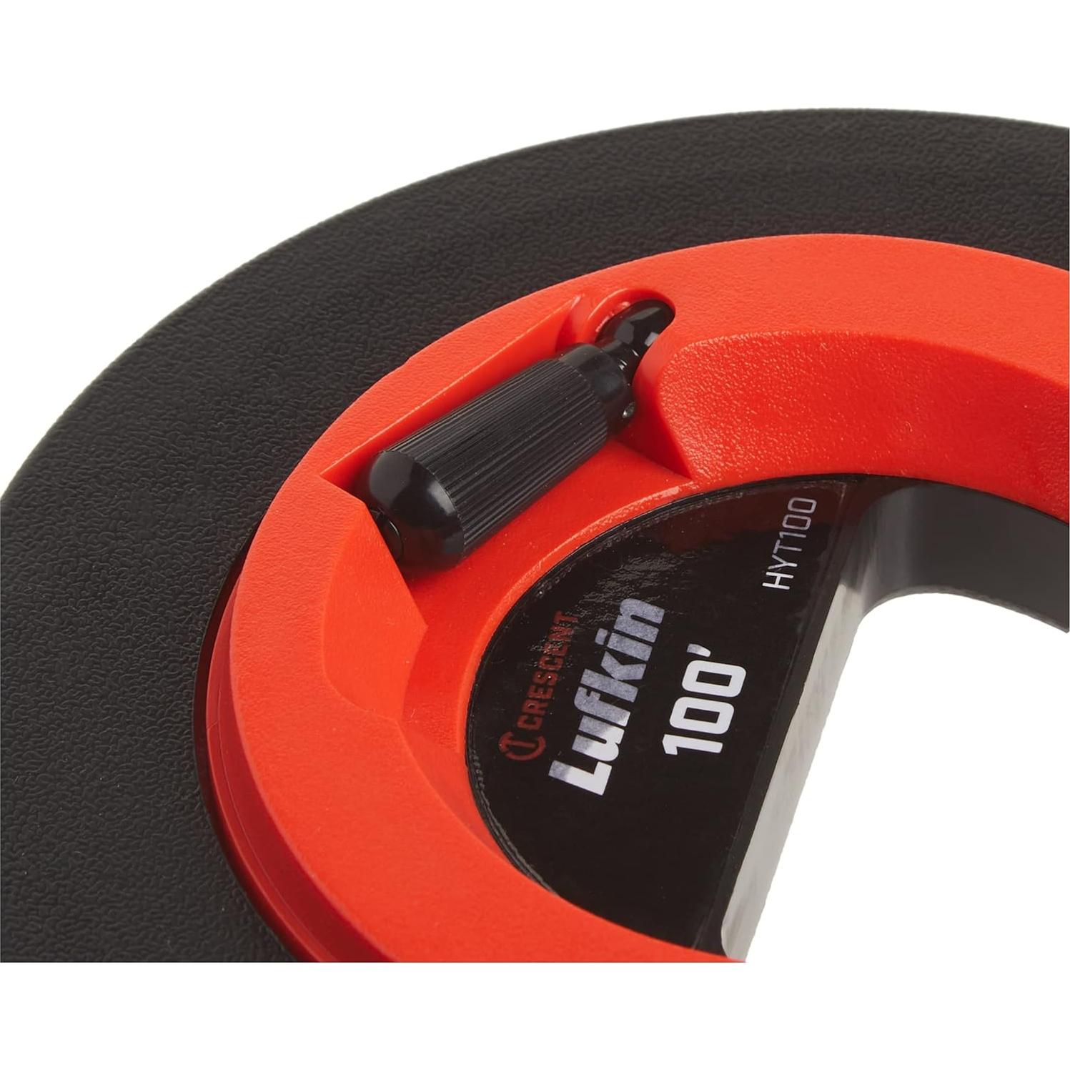 Cinta Métrica de Acero Lufkin Speedwinder 30.5 m Hi-Viz Naranja