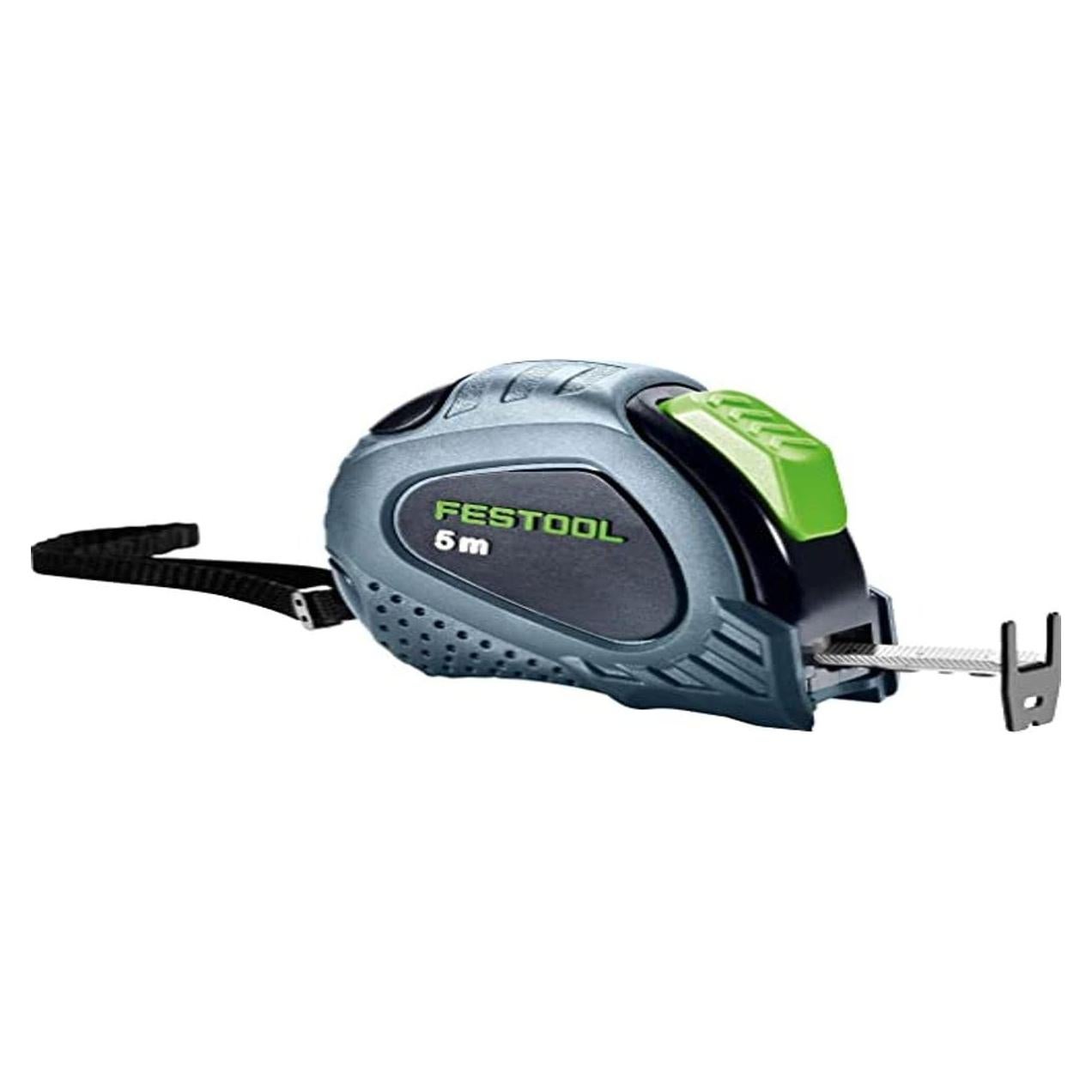Cinta Métrica Festool 5m con Clip y Gancho Ajustable