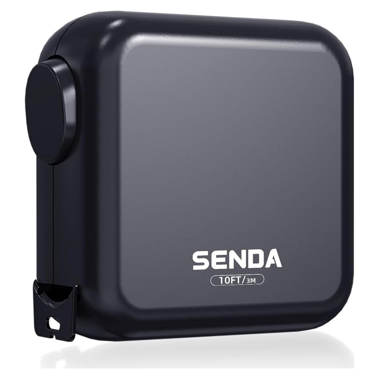Cinta Métrica Autocierre SENDATOOLS 3m, Diseño Compacto