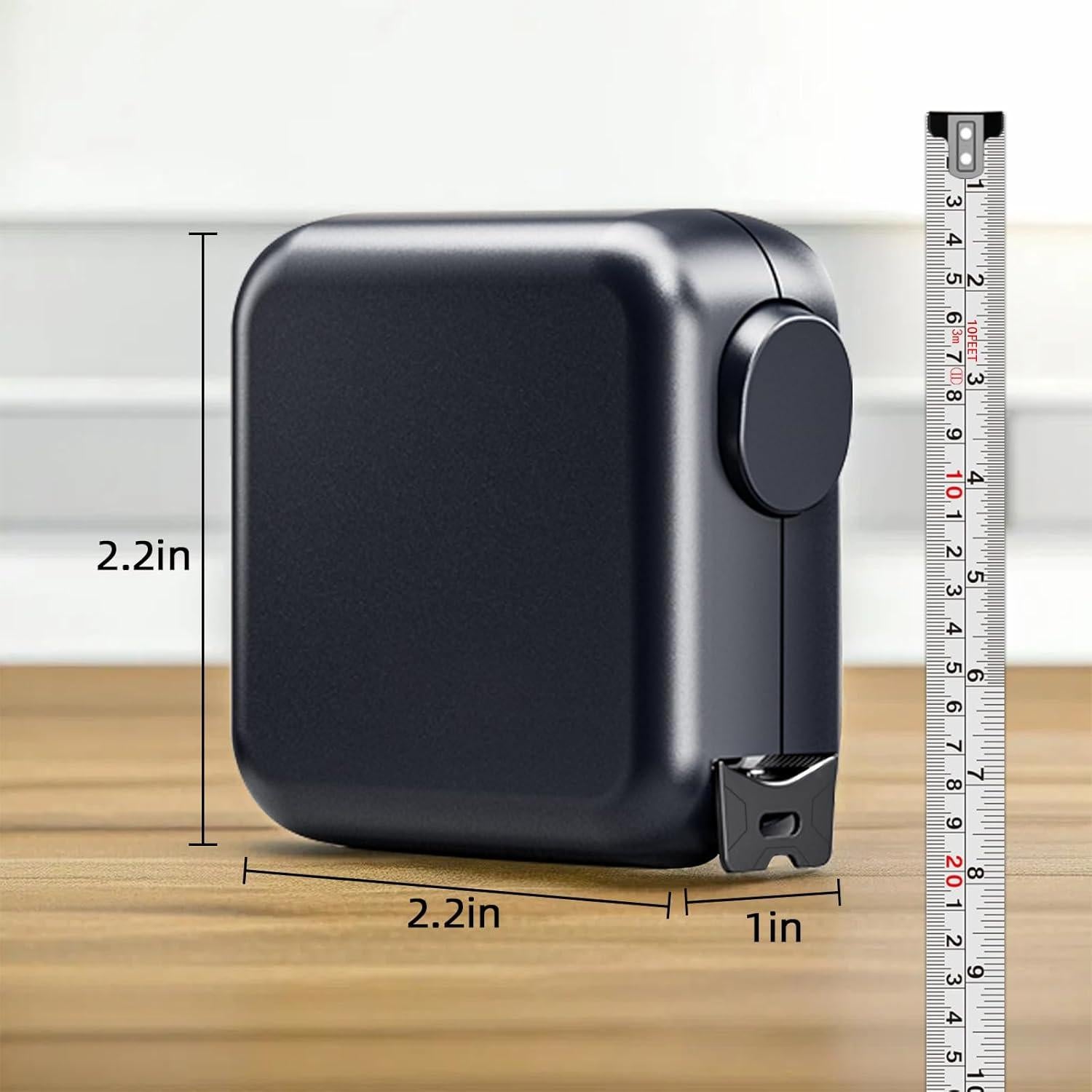 Cinta Métrica Autocierre SENDATOOLS 3m, Diseño Compacto