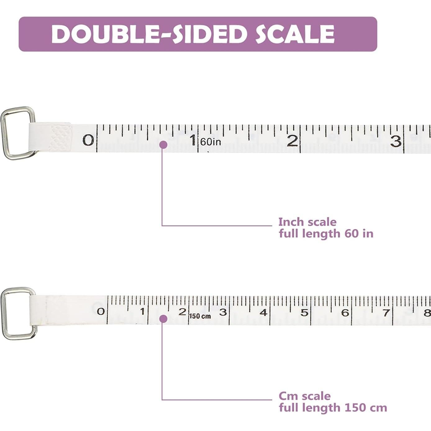 Cinta Métrica Retráctil Scicalife 1m con Estuche Portátil