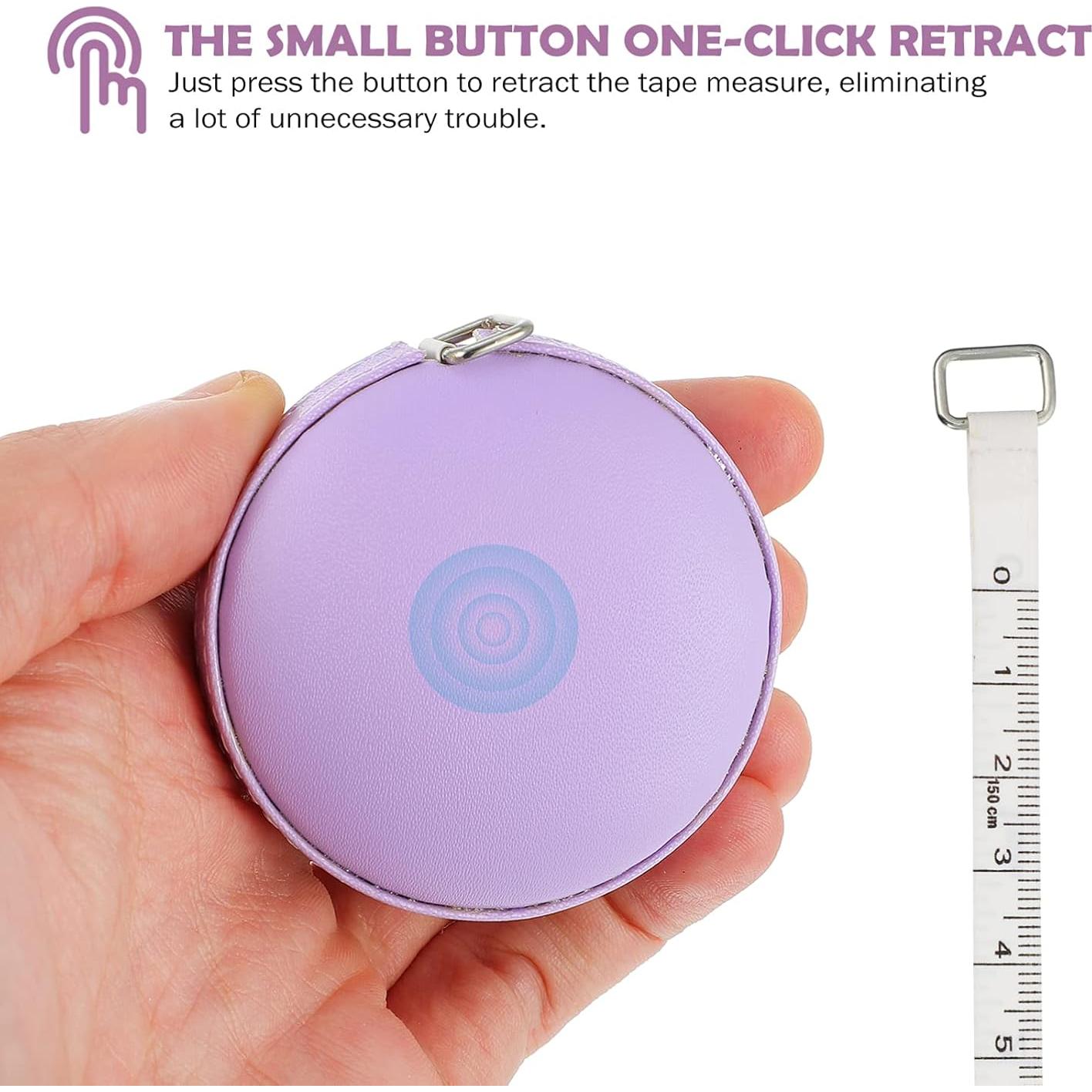 Cinta Métrica Retráctil Scicalife 1m con Estuche Portátil