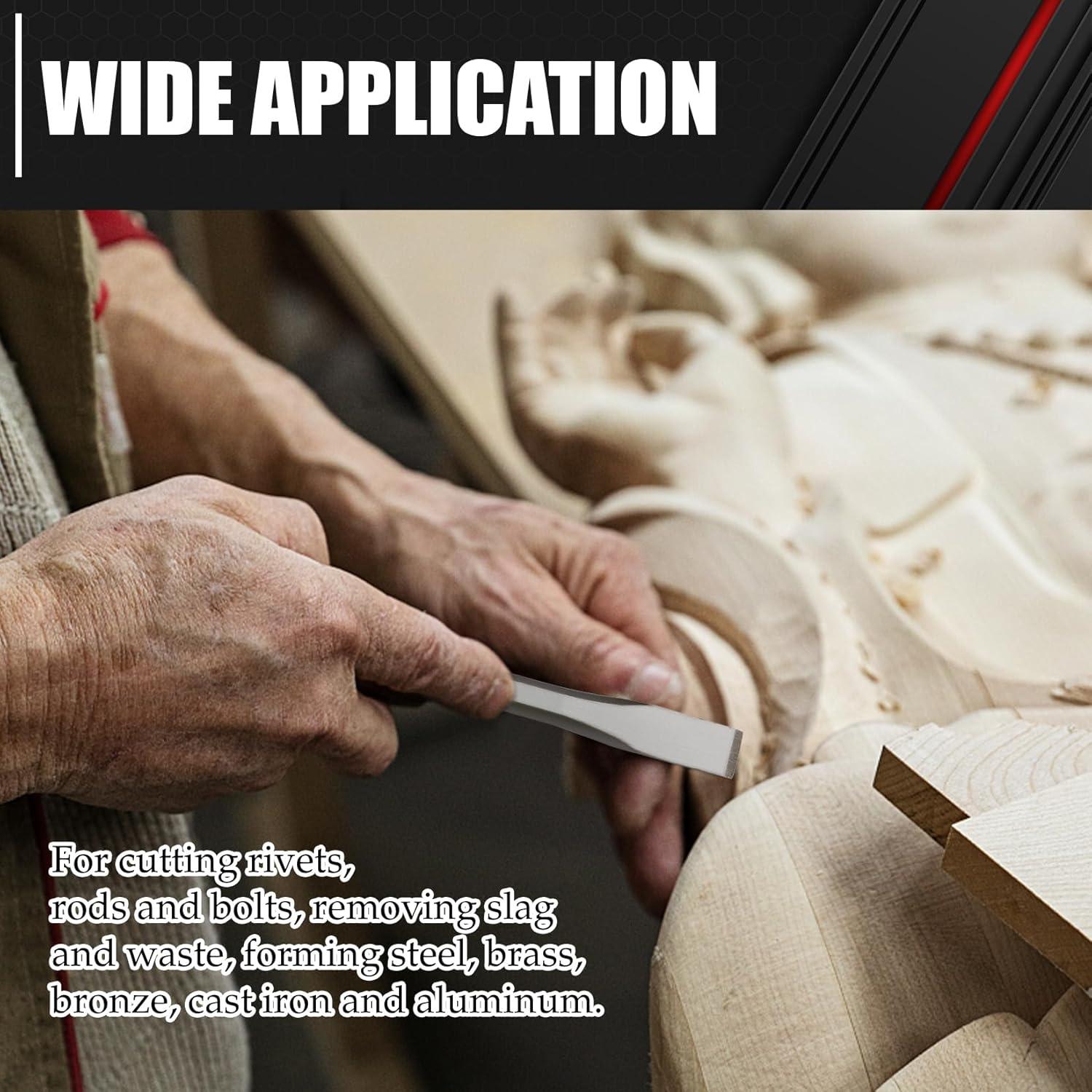 C&T Set de Cinceles Fríos 3 Piezas 9.5, 12.7, 15.9 mm