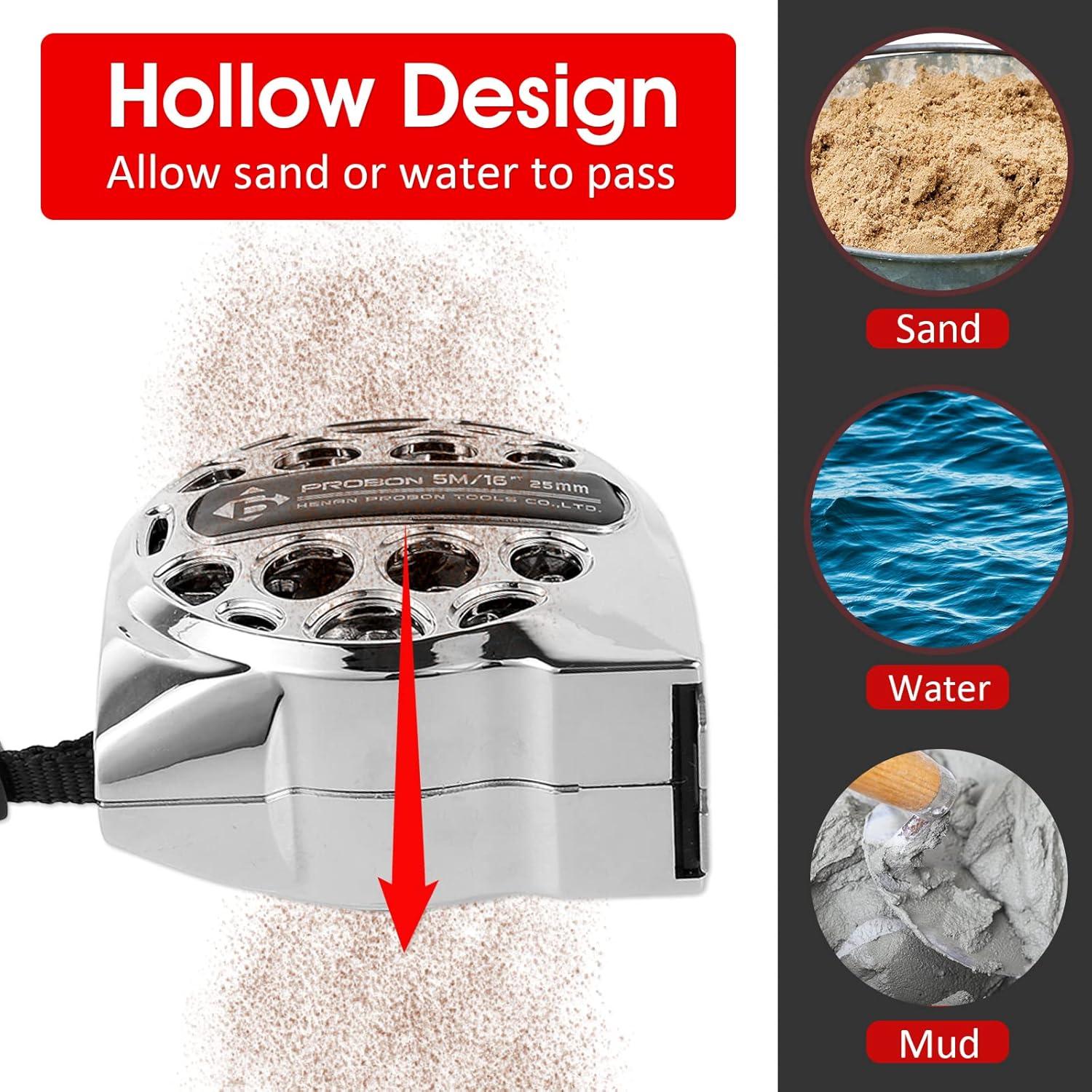 Cinta Métrica Retráctil 5m Acero Inoxidable SOEWWEKLAX