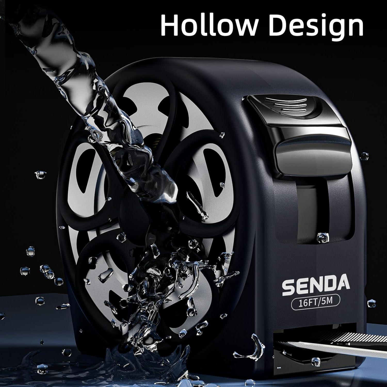 Cinta Métrica Retráctil SENDATOOLS 5m Impermeable 19mm