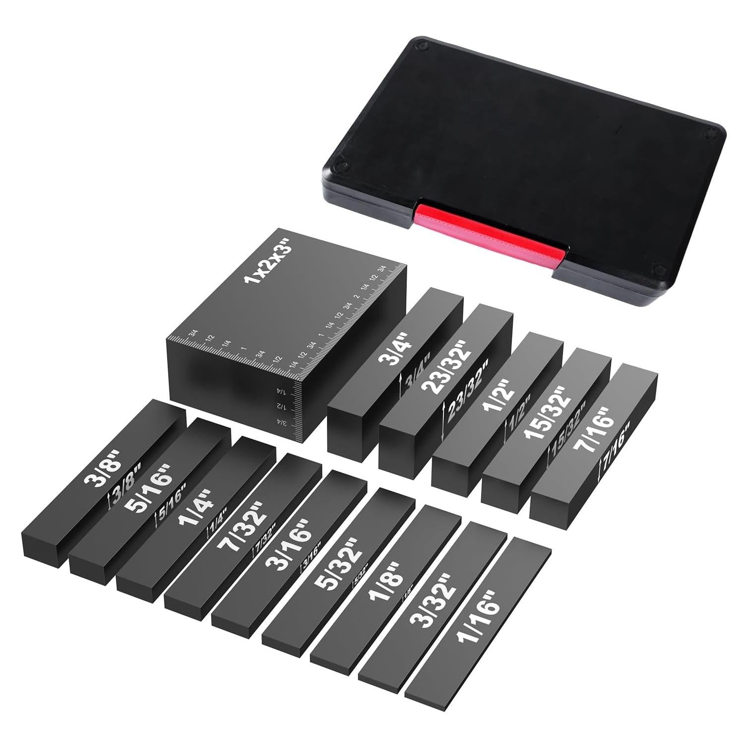 Conjunto de Bloques de Configuración KO-ONE 15 Piezas Aluminio