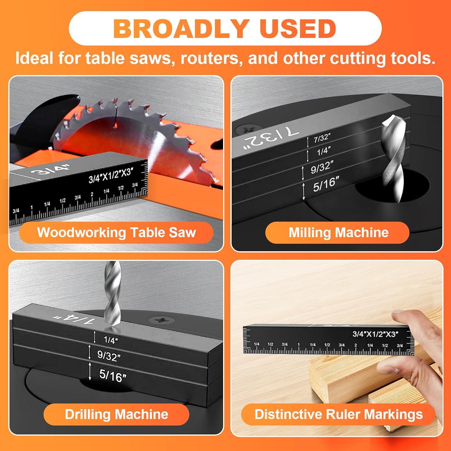 Conjunto de Bloques de Configuración KO-ONE 15 Piezas Aluminio