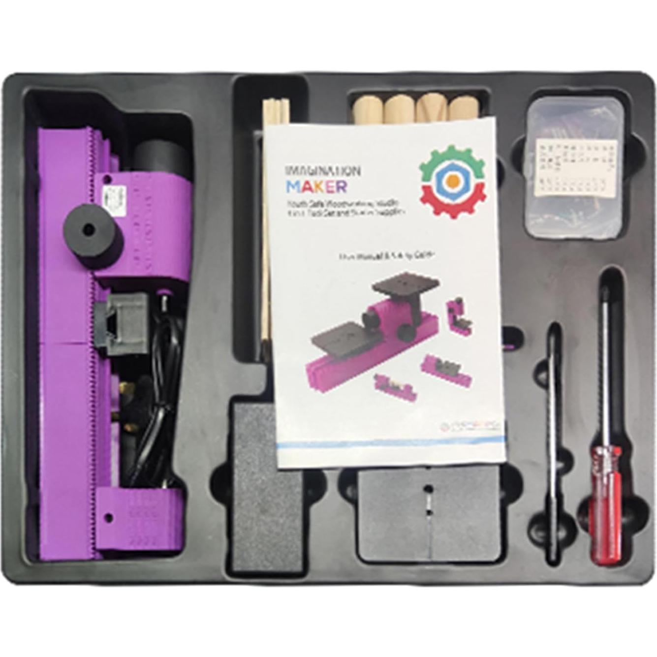 Kits de Herramientas de Carpintería 4 en 1 ZHRUI para Niños