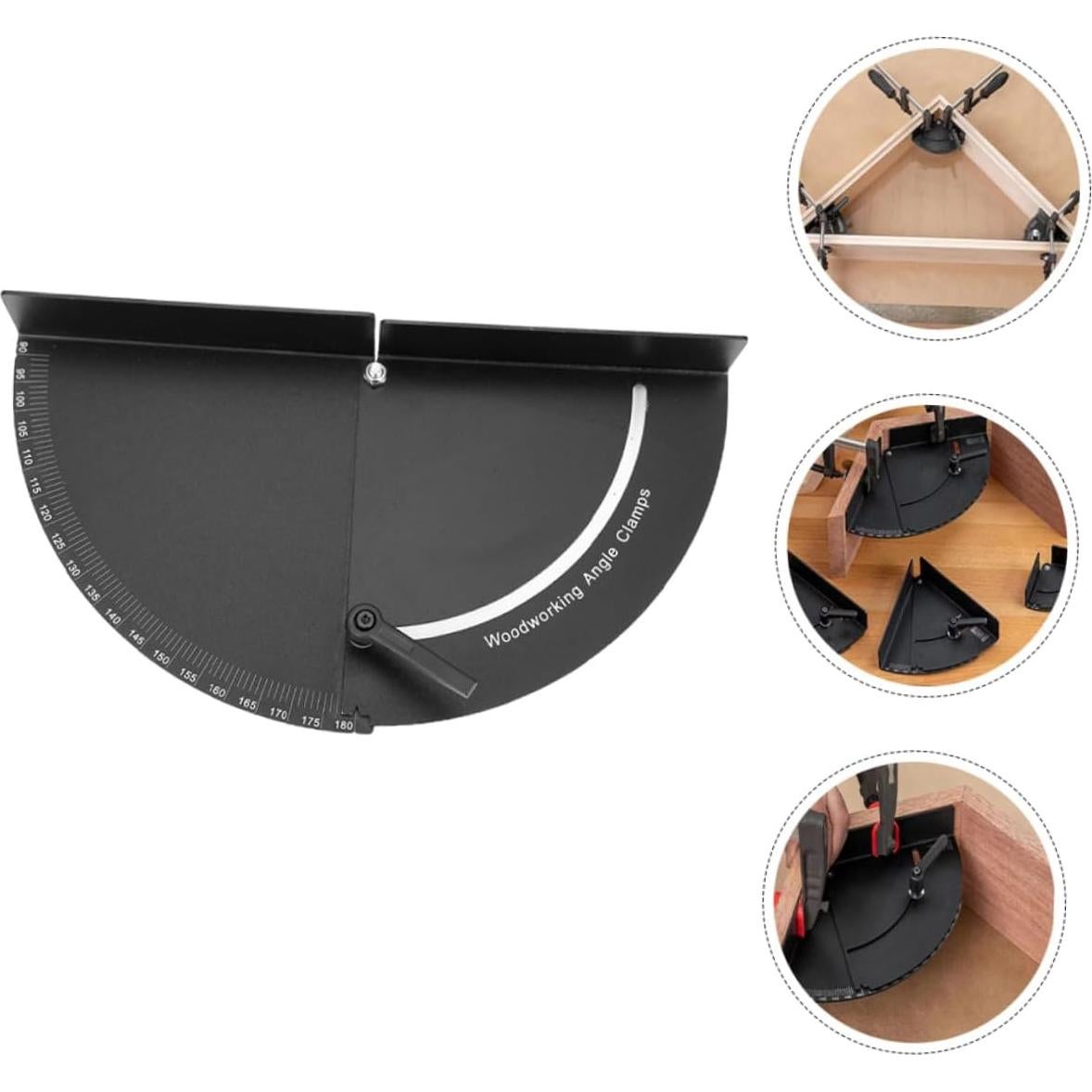 Abrazadera de Esquina Ajustable para Carpintería ETHZZLE 31x15cm