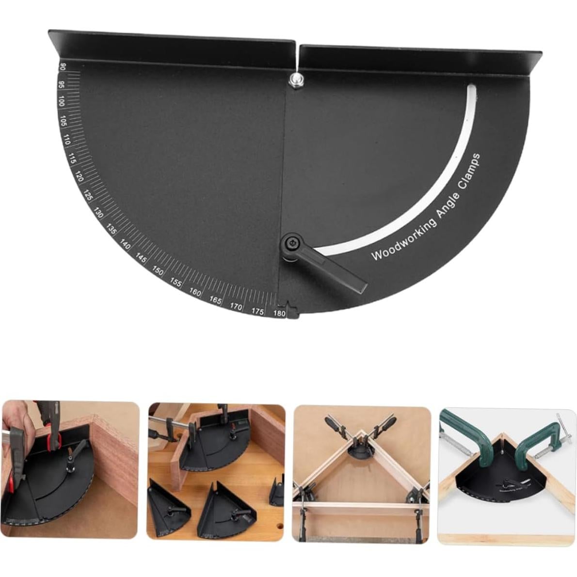 Abrazadera de Esquina Ajustable para Carpintería ETHZZLE 31x15cm