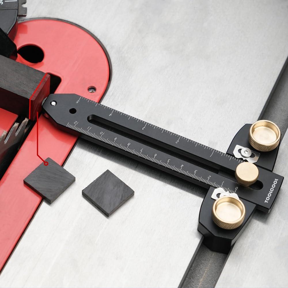 Calibrador de Alineación de Sierra de Banco TOOLCOOL 0-10mm