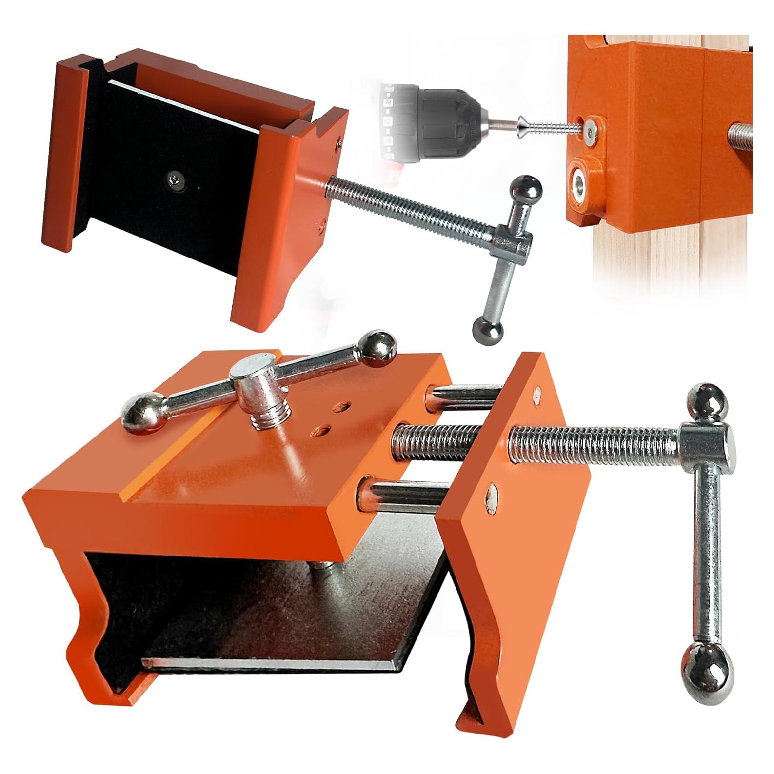 Abrazaderas de Gabinete MIEUXLLEY, 2 Piezas, Naranja, 15.24x7.62cm