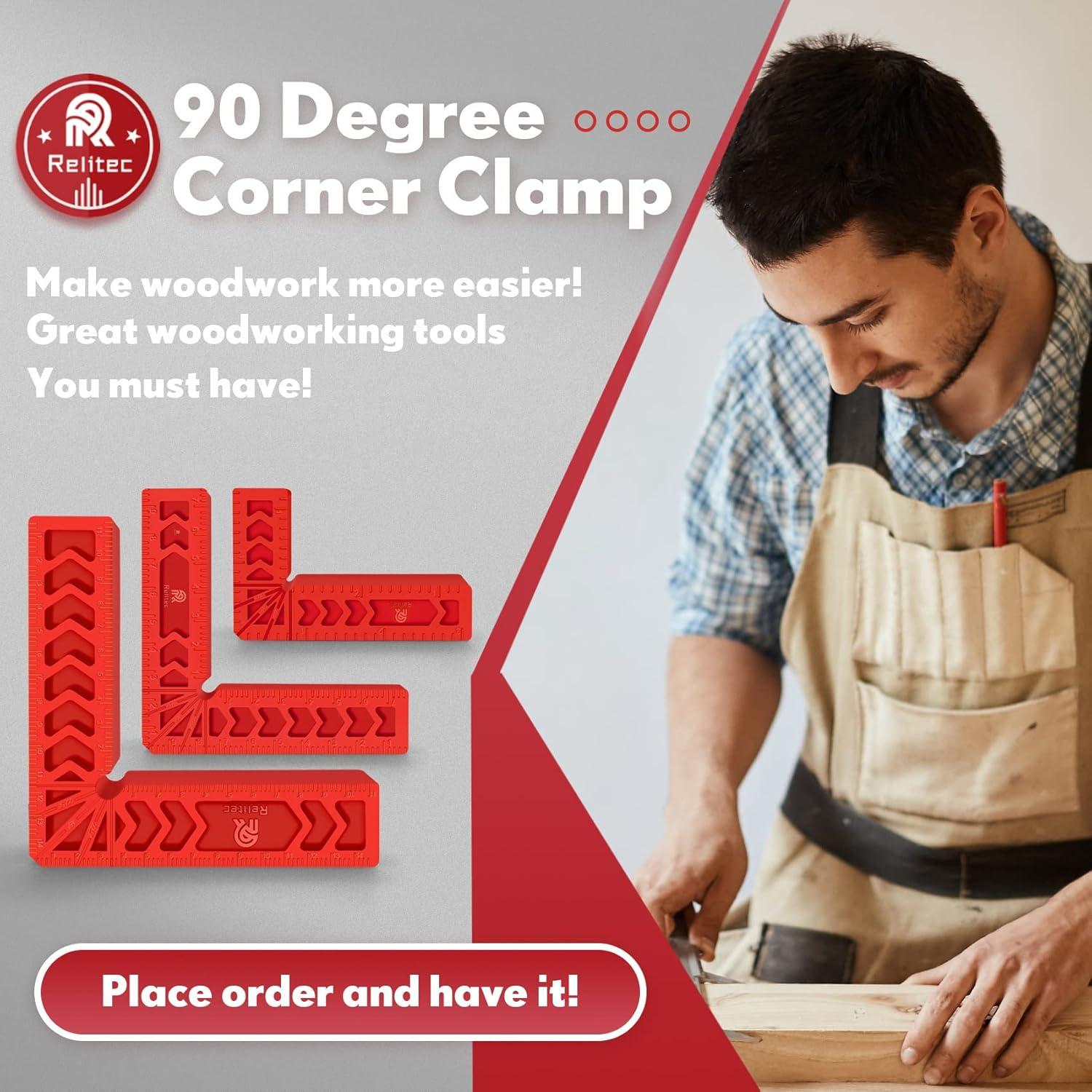 Esquinas de Posicionamiento Relitec 90 Grados Juego de 12