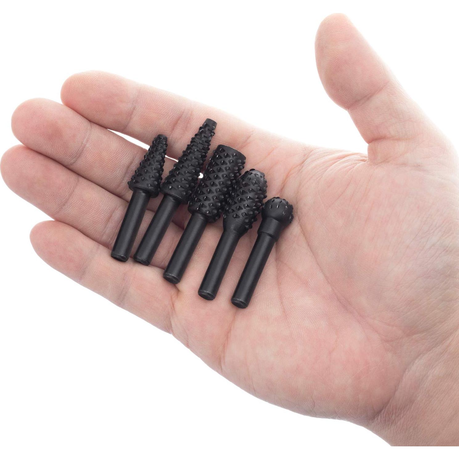 Juego de 5 Brocas de Tornillo OIIKI para Carpintería 1/4"