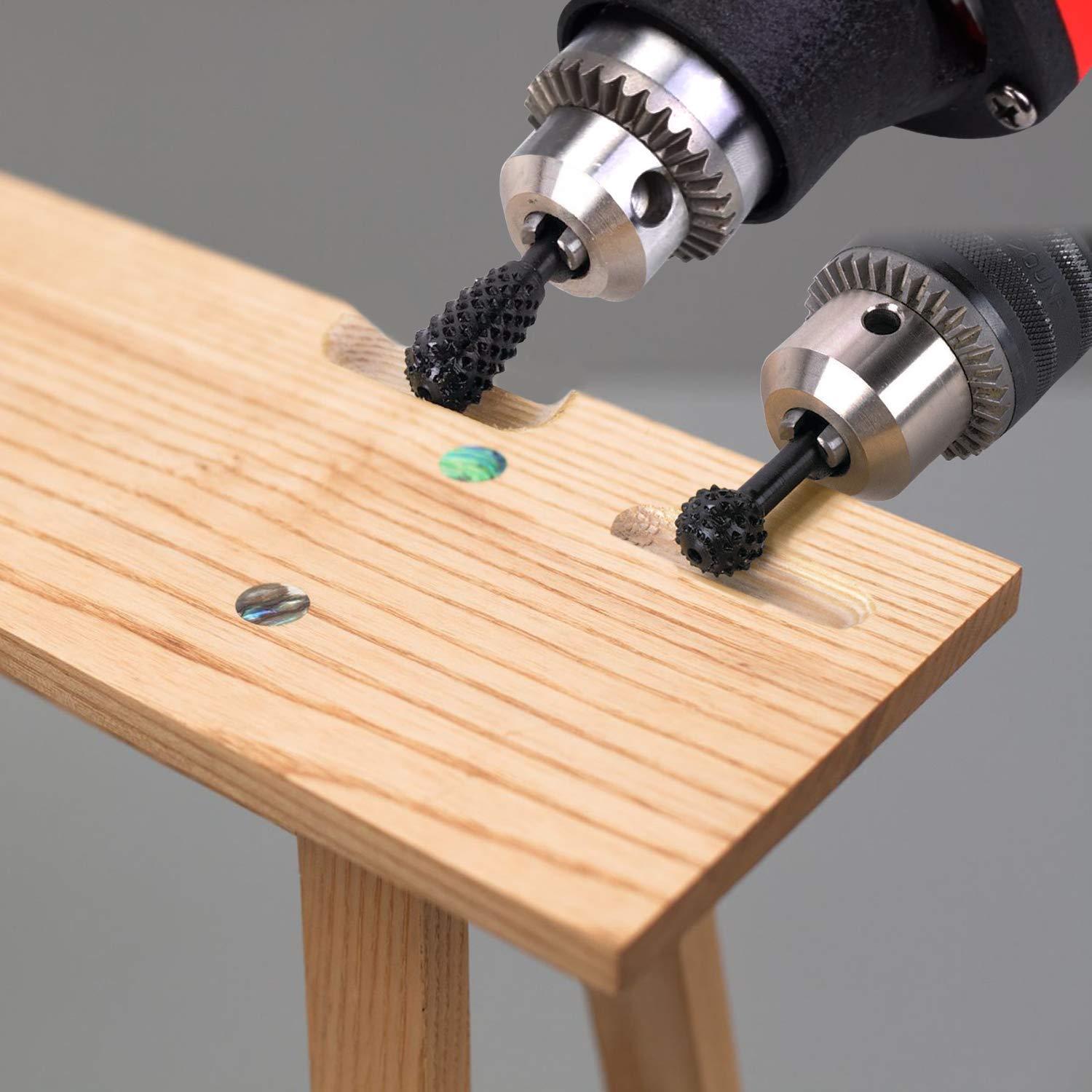 Juego de 5 Brocas de Tornillo OIIKI para Carpintería 1/4"