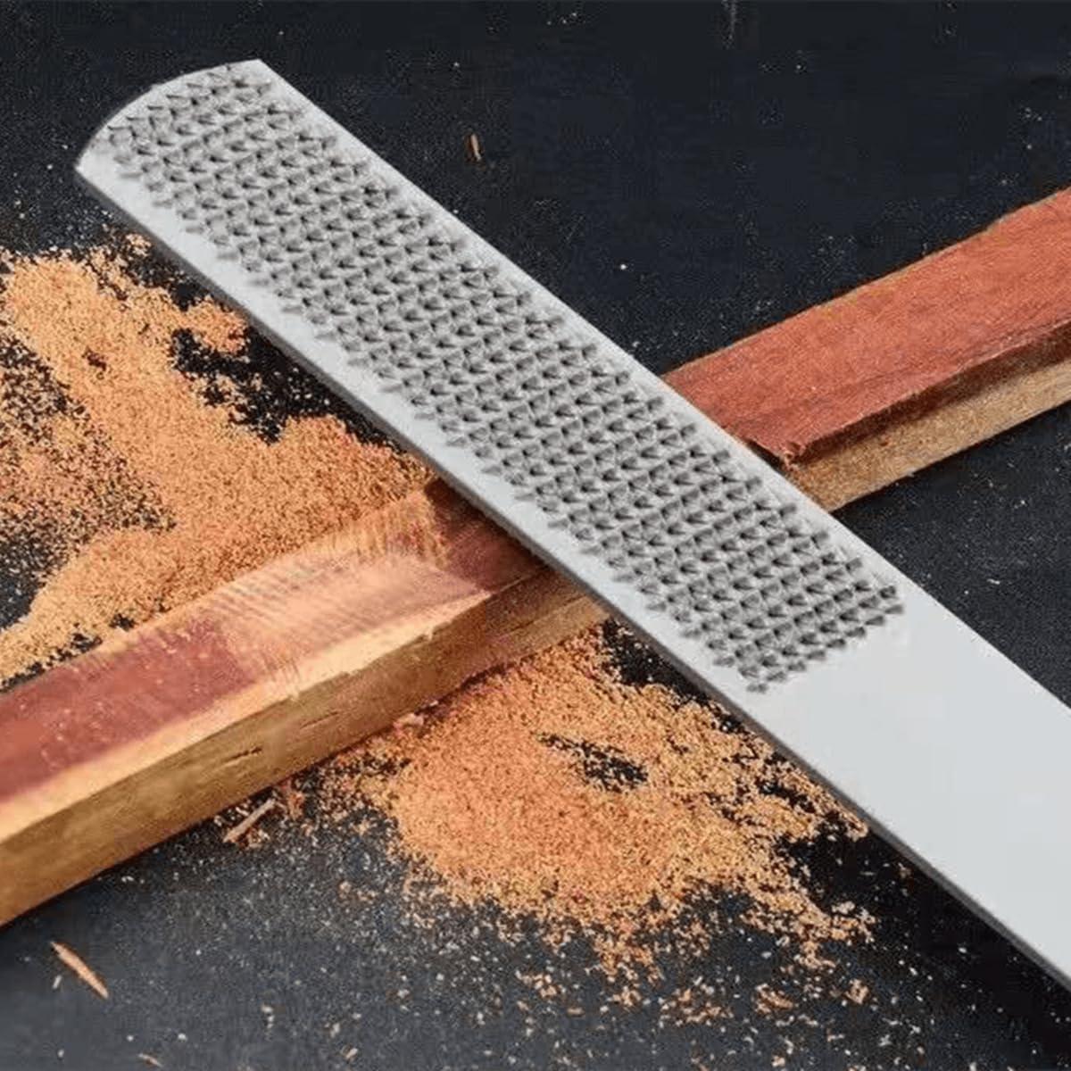 Lima de Madera 4-en-1 dophee, Acero al Carbono 20cm