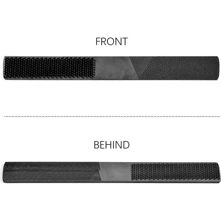 Lima de Madera 4-en-1 dophee, Acero al Carbono 20cm