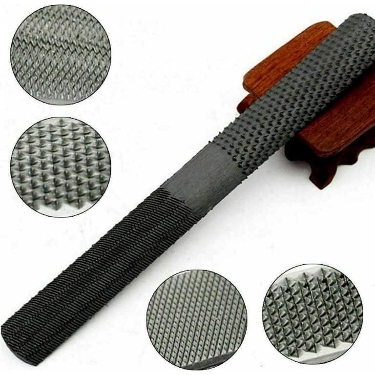 Lima de Madera 4-en-1 dophee, Acero al Carbono 20cm