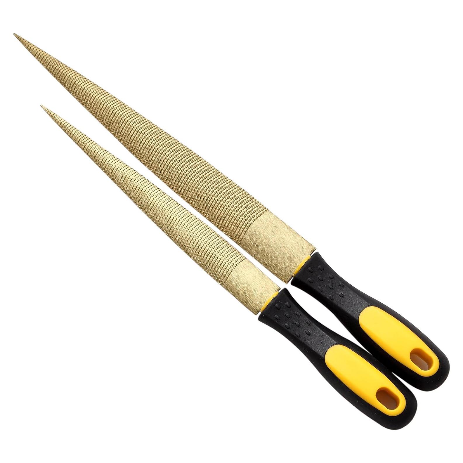 Juego de limas de madera NKTM 2 piezas 20,3 cm y 25,4 cm