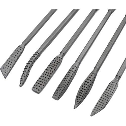 Kit de Archivos de Tallado en Madera DGOL - 8 Piezas 200mm