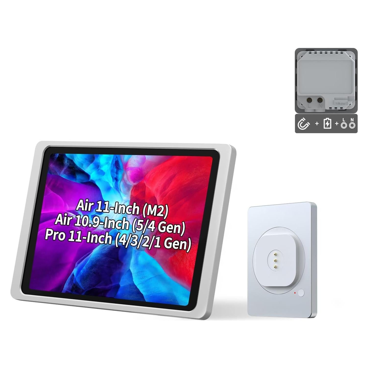 Soporte de Pared Magnético EMONITA para iPad Air/Pro 11"