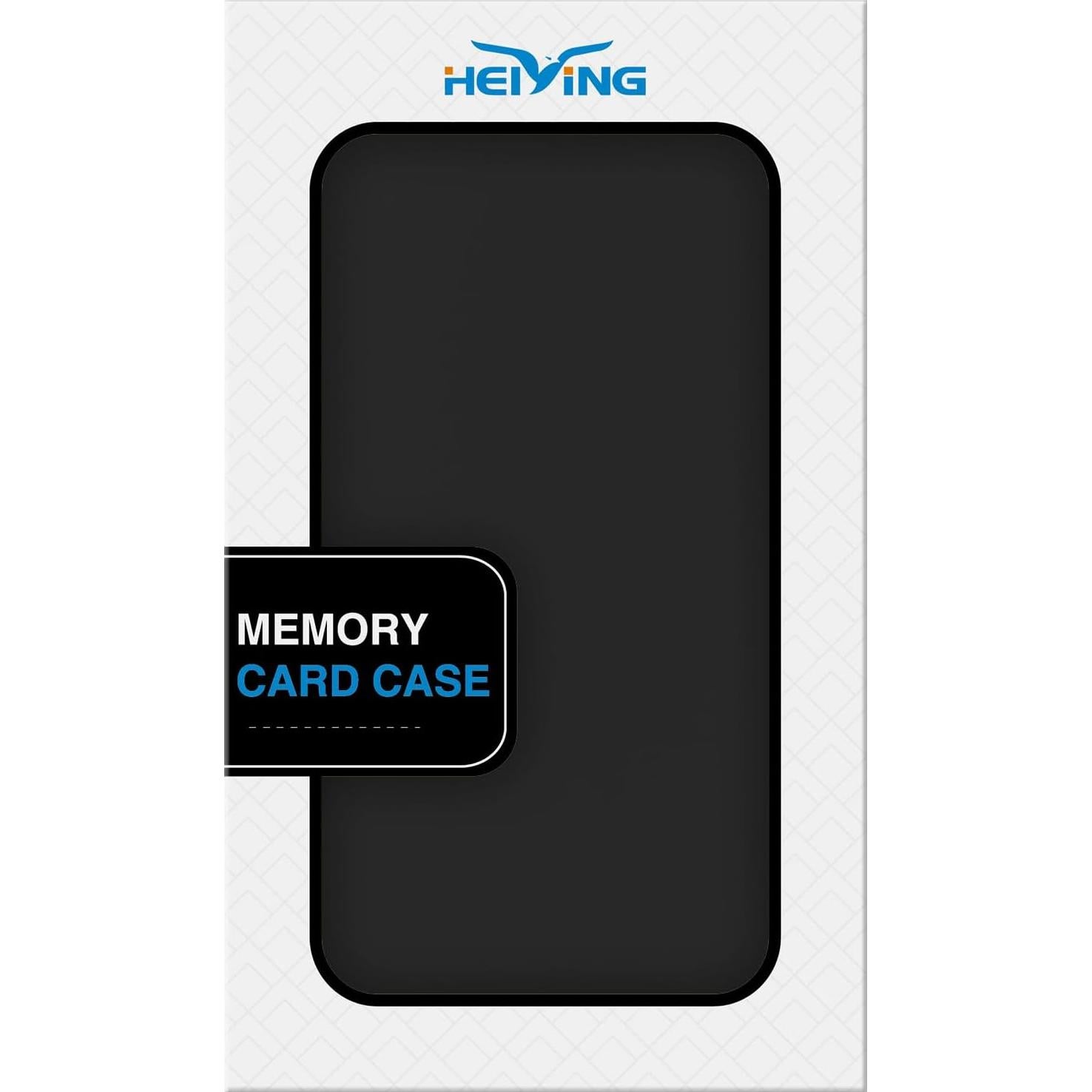 Funda Portátil HEIYING para 40 Tarjetas SD y Micro SD - Negra
