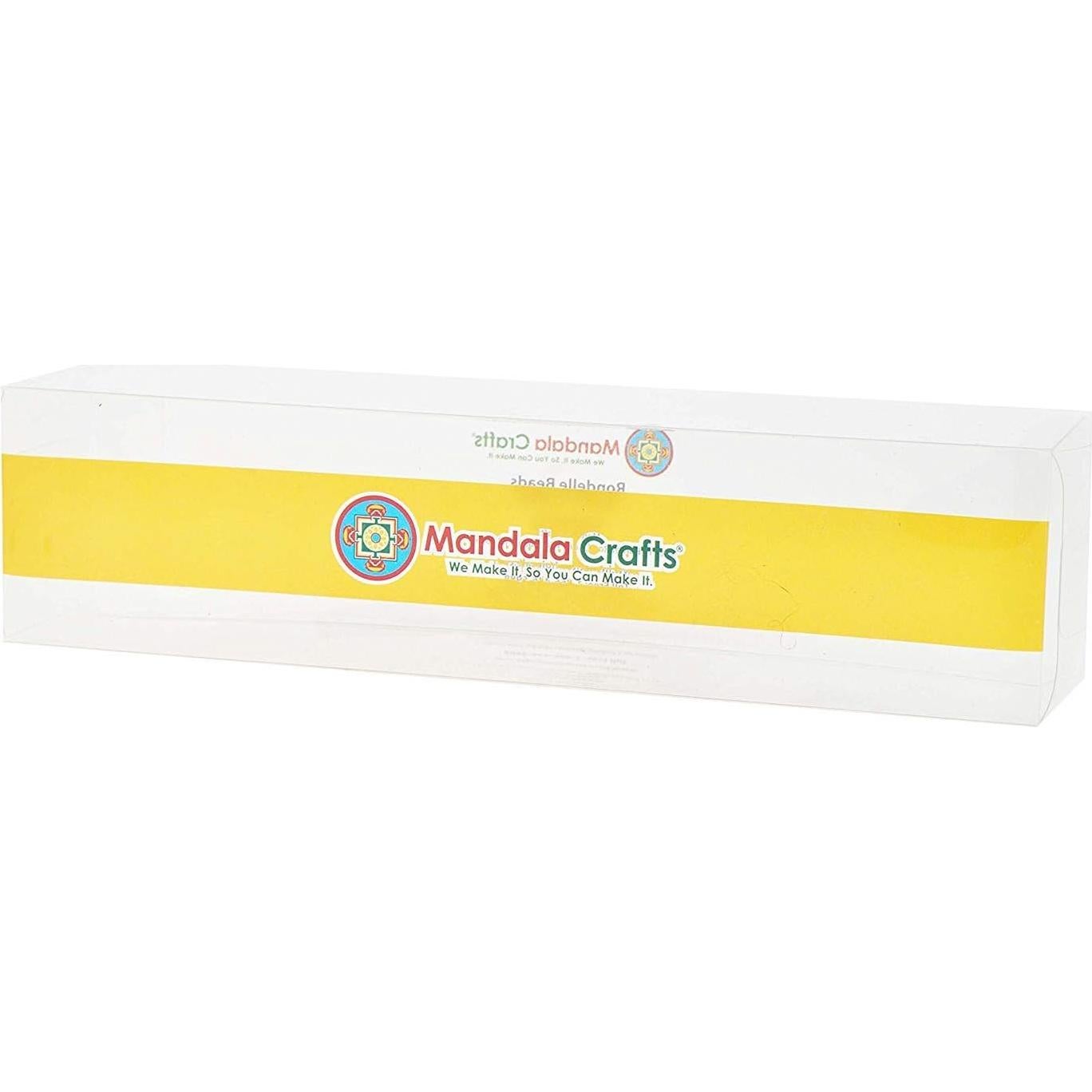 Cuerda Elástica Redonda Negra Mandala Crafts 50 Pcs 16.5 cm