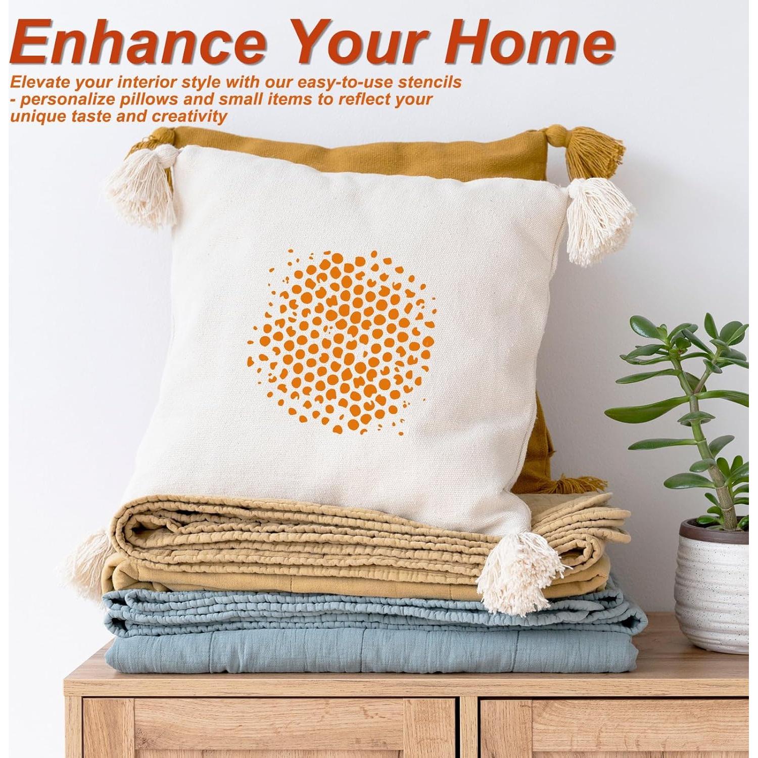 16 Plantillas Geométricas Reutilizables Felixcraft 15.24 cm