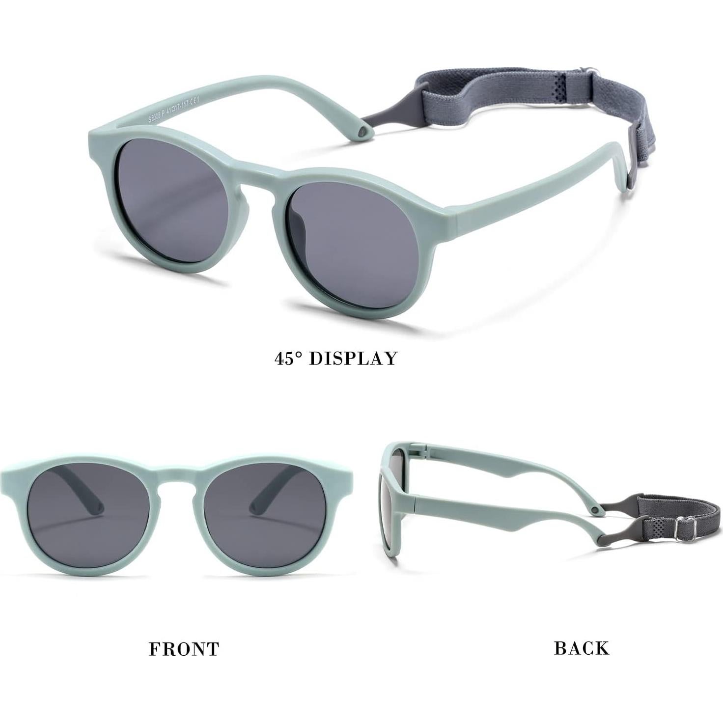 Gafas de Sol Polarizadas HJSTES para Bebés 0-3 Años - Protección UV400