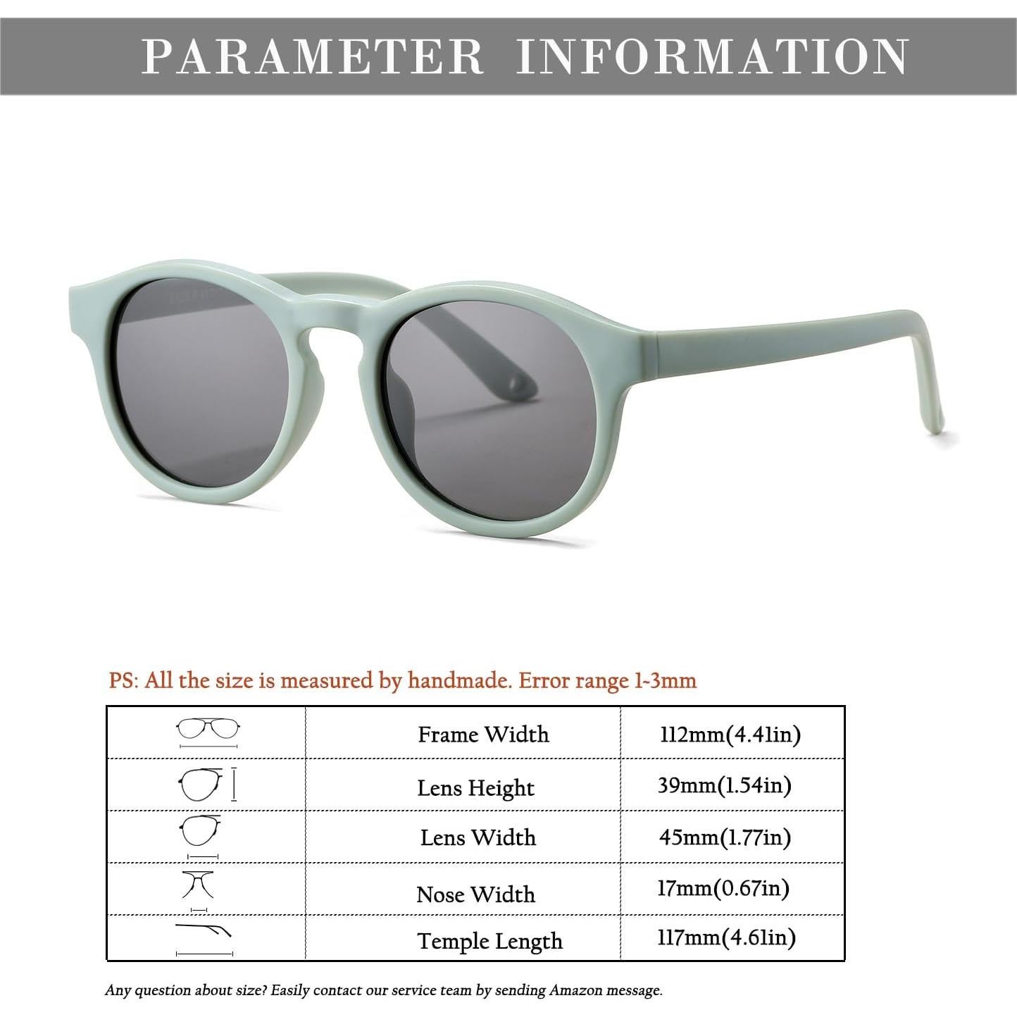 Gafas de Sol Polarizadas HJSTES para Bebés 0-3 Años - Protección UV400