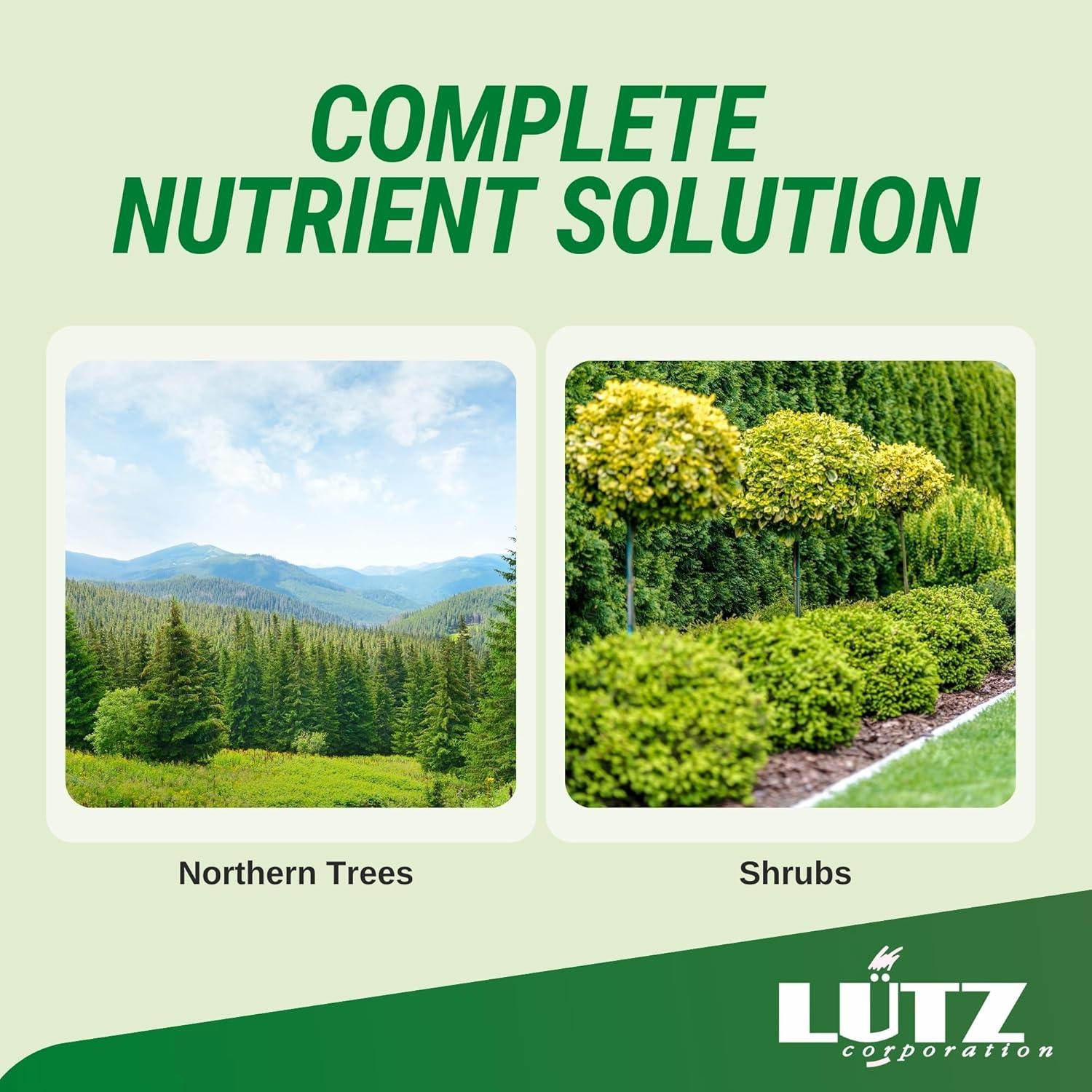 Picos de Fertilizante Lutz 40 Piezas 8-10-10 para Árboles