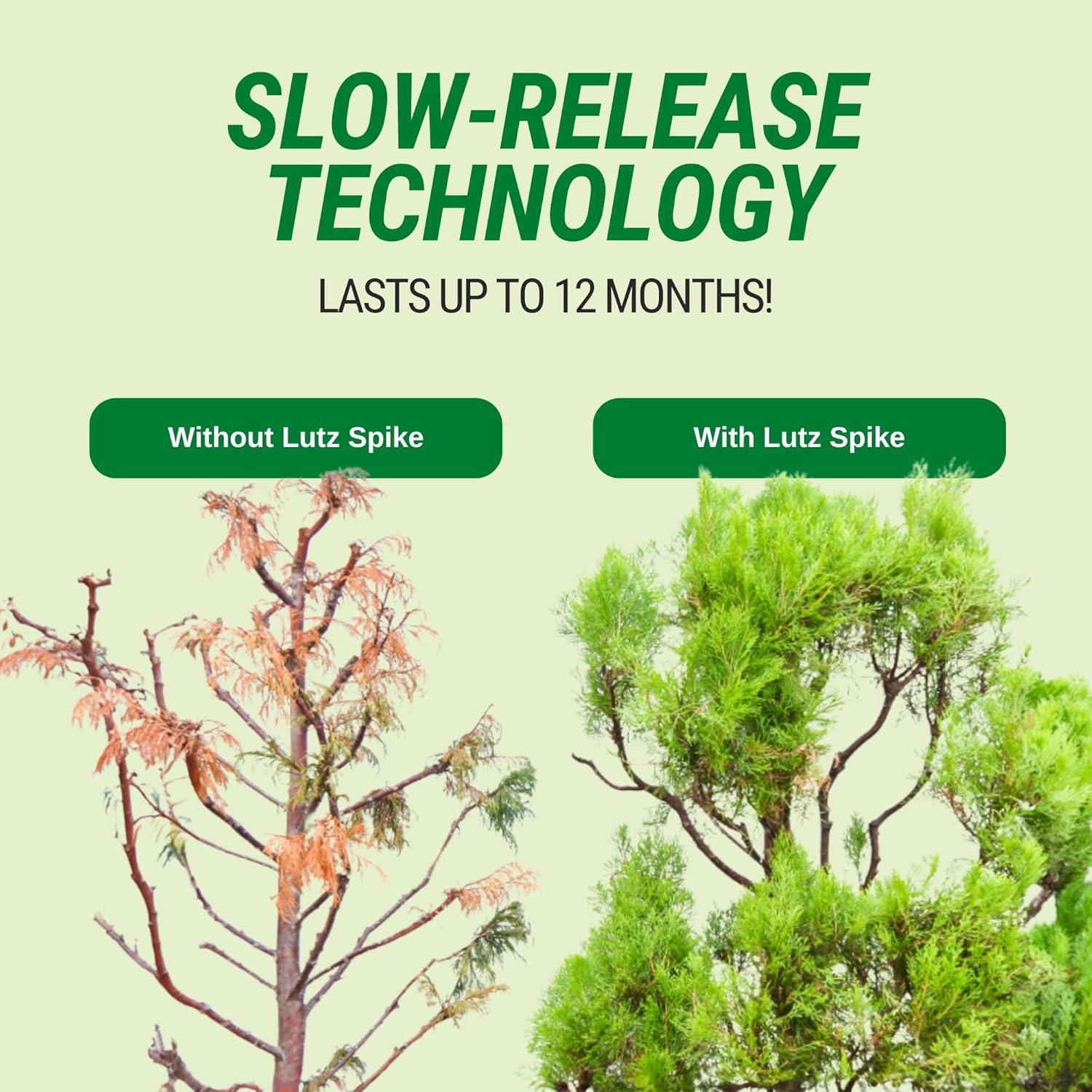 Picos de Fertilizante Lutz 40 Piezas 8-10-10 para Árboles