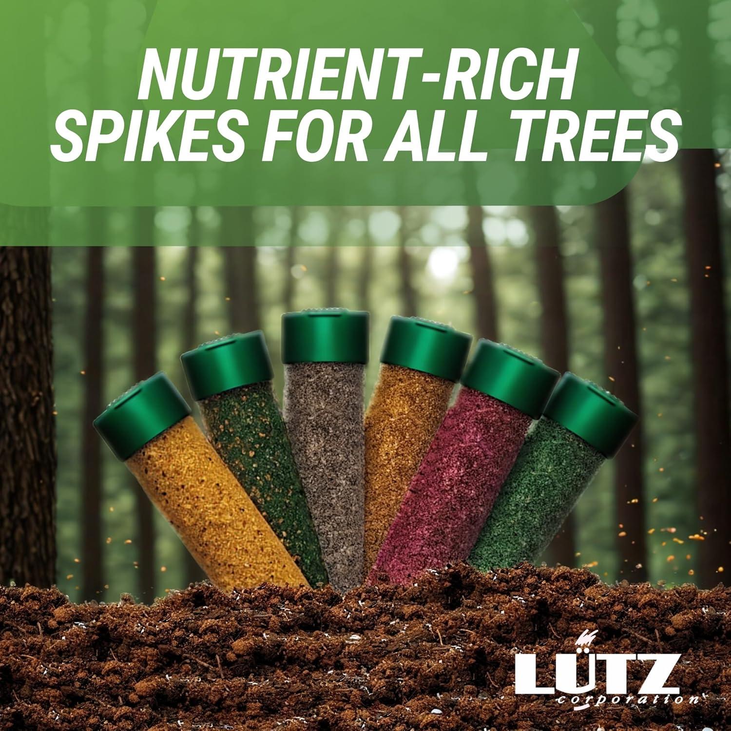 Picos de Fertilizante Lutz 40 Piezas 8-10-10 para Árboles