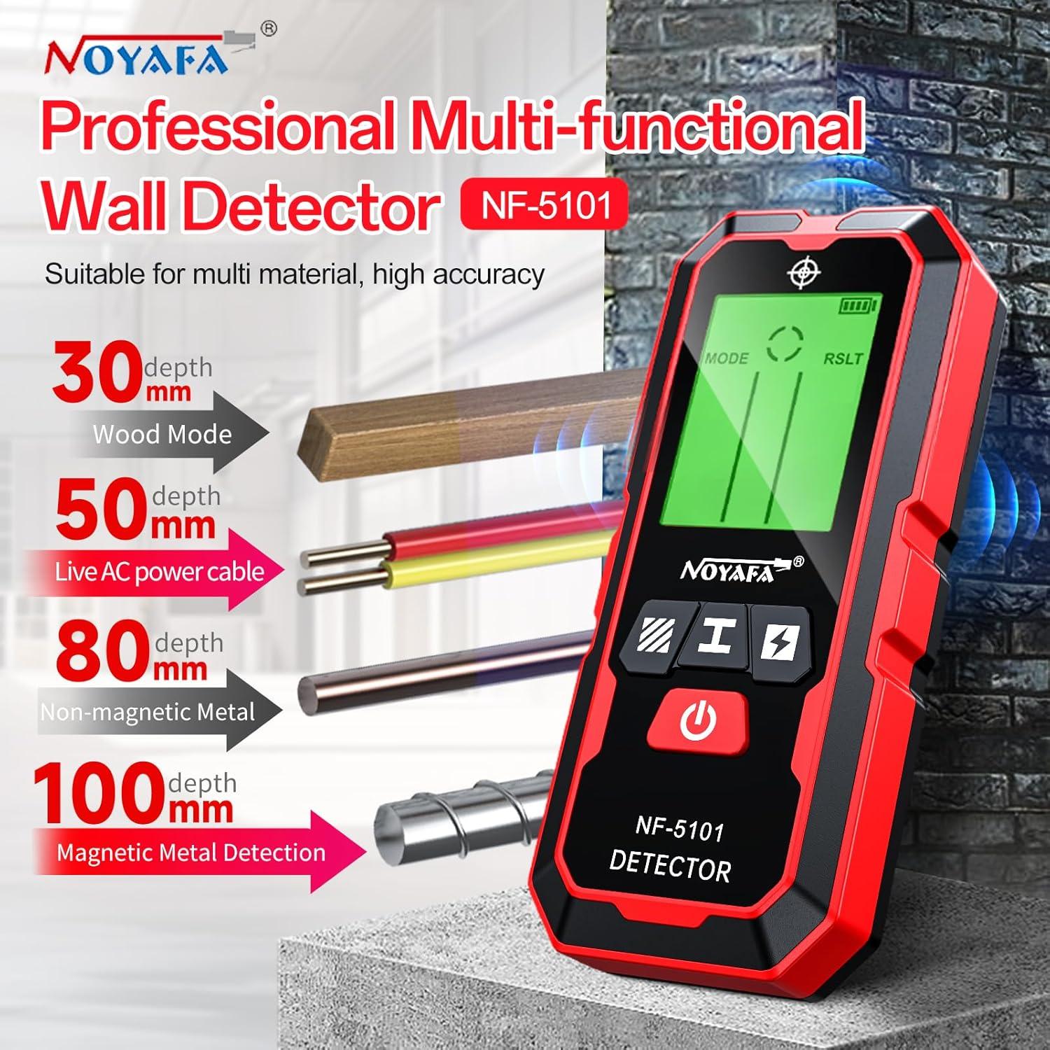 Detector de Pared Noyafa NF-5101 5-en-1 Alta Precisión