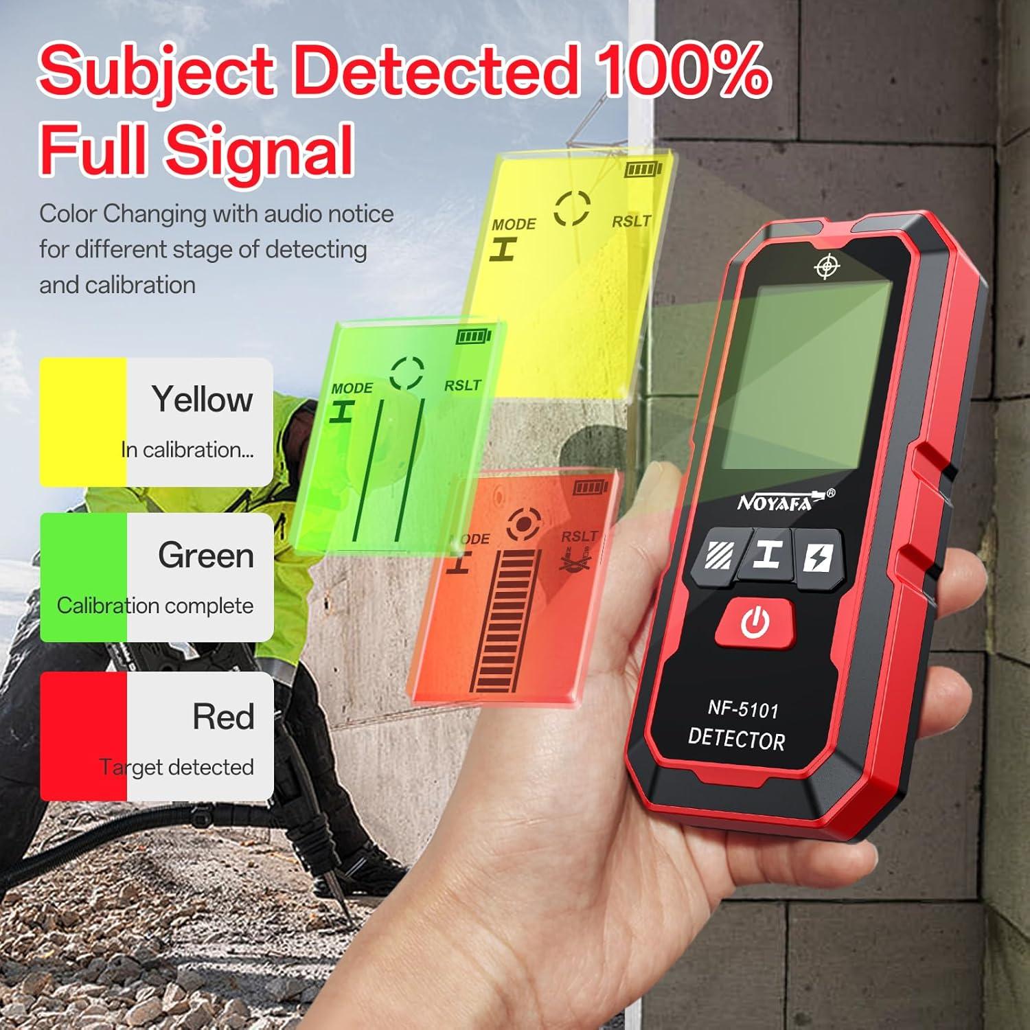 Detector de Pared Noyafa NF-5101 5-en-1 Alta Precisión