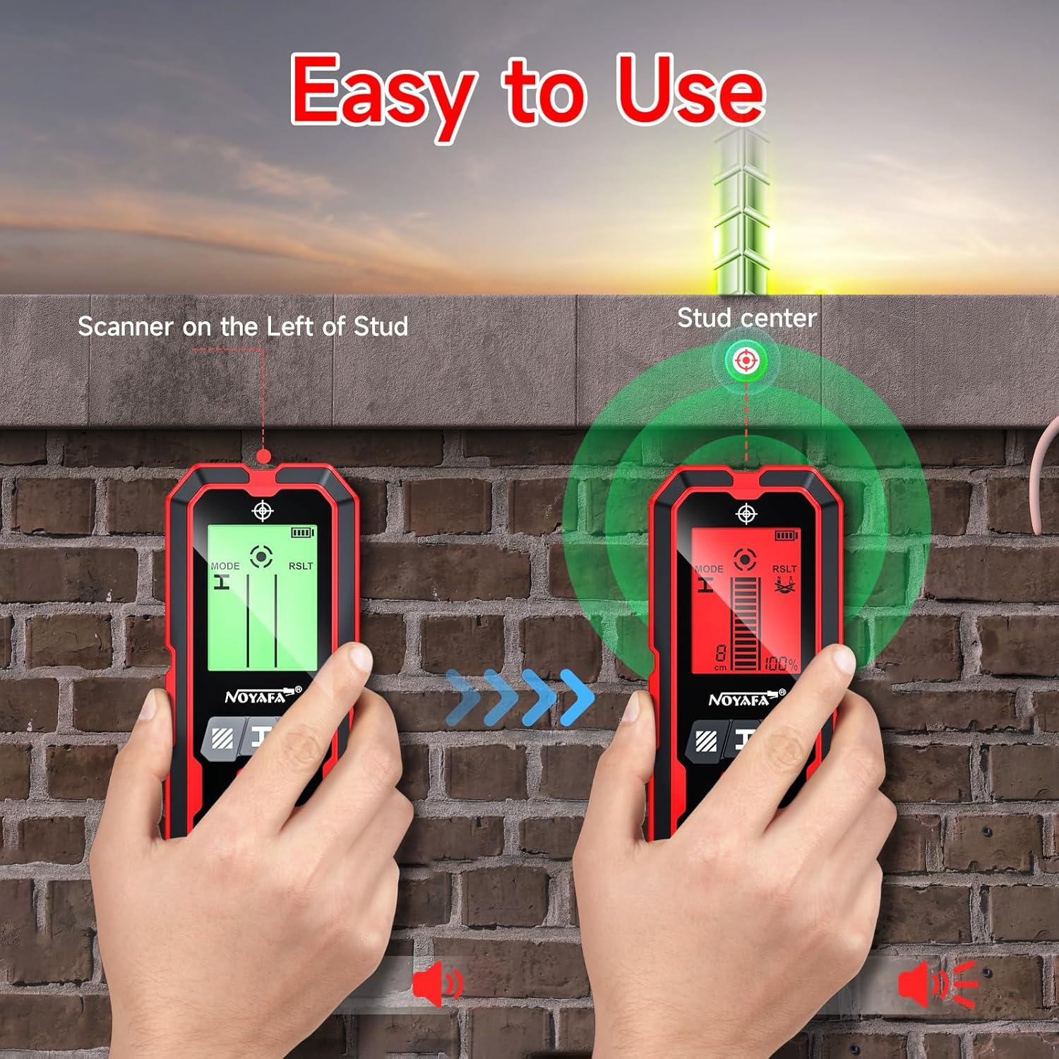Detector de Pared Noyafa NF-5101 5-en-1 Alta Precisión