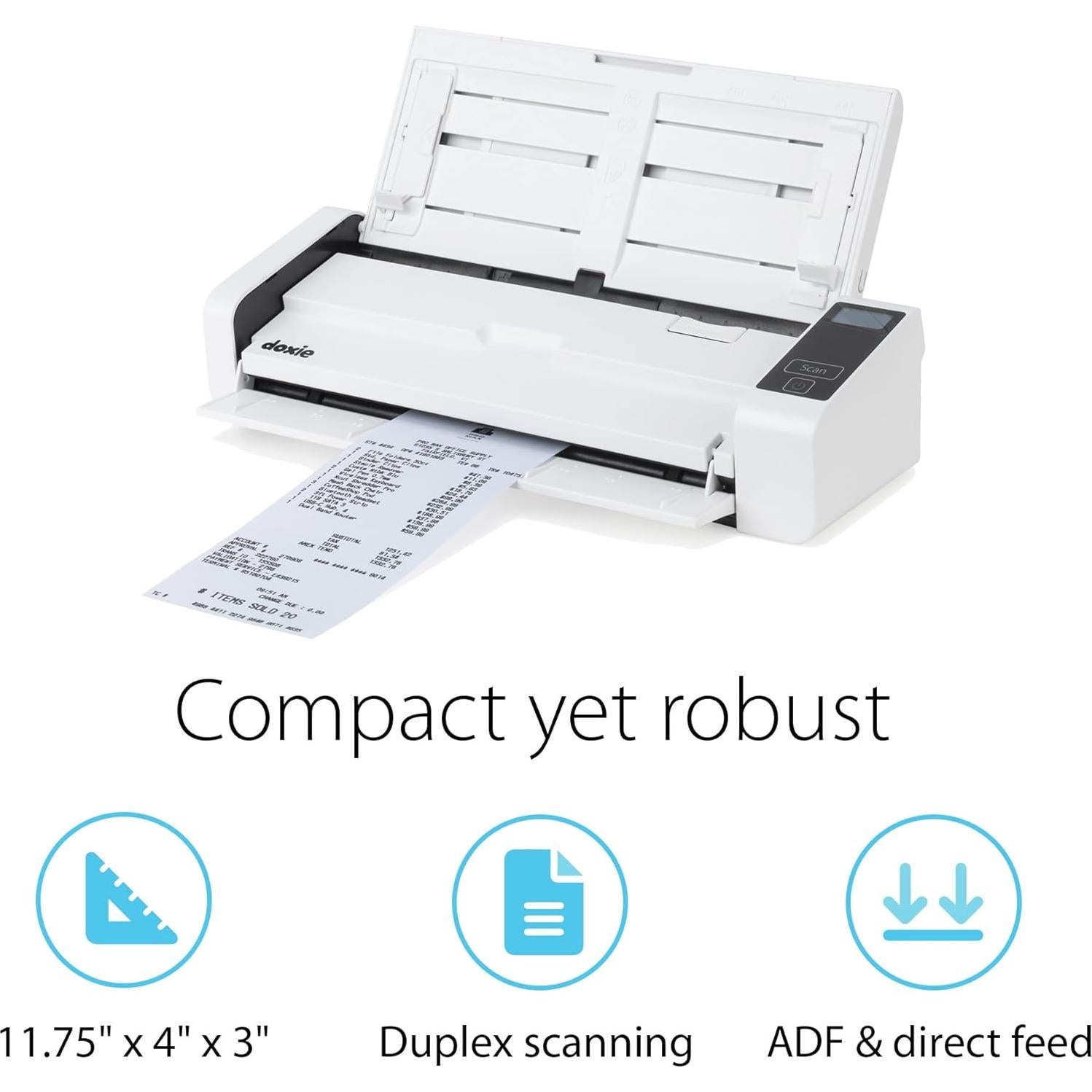 Escáner Doxie Pro DX400 Dúplex 600 dpi para Documentos