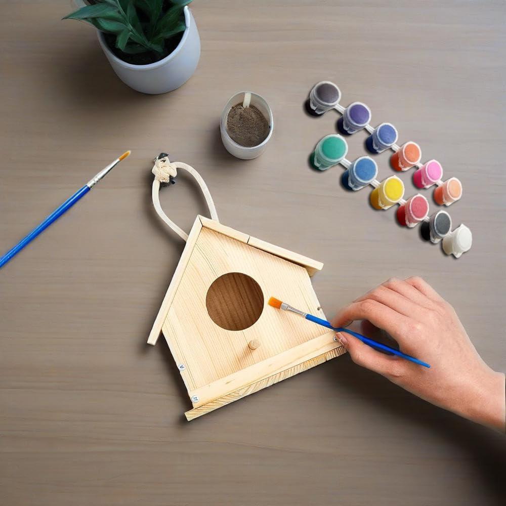 Kit de Casa para Aves de Madera DIY Dejila 15.24x16.51cm