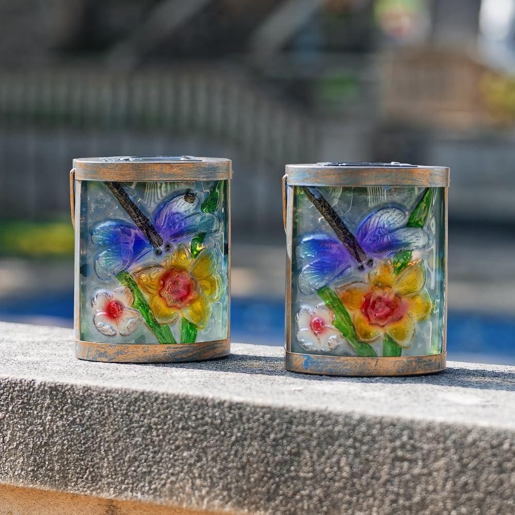 Linternas Solares Colgantes Sunnysolar 2 Pack Libélula LED