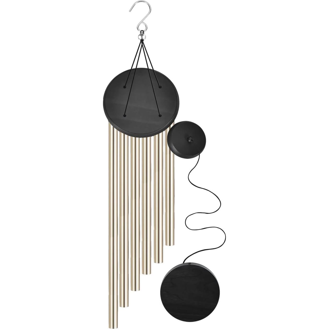 Campanas de Viento Memoriales SIONMYTF 66.8 cm Bronce 6 Tubos