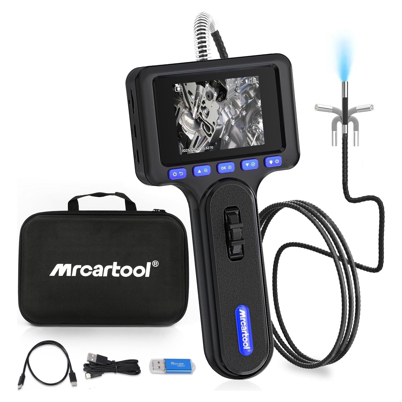 Endoscopio Articulado MR CARTOOL 6.25mm HD 1080P IP67