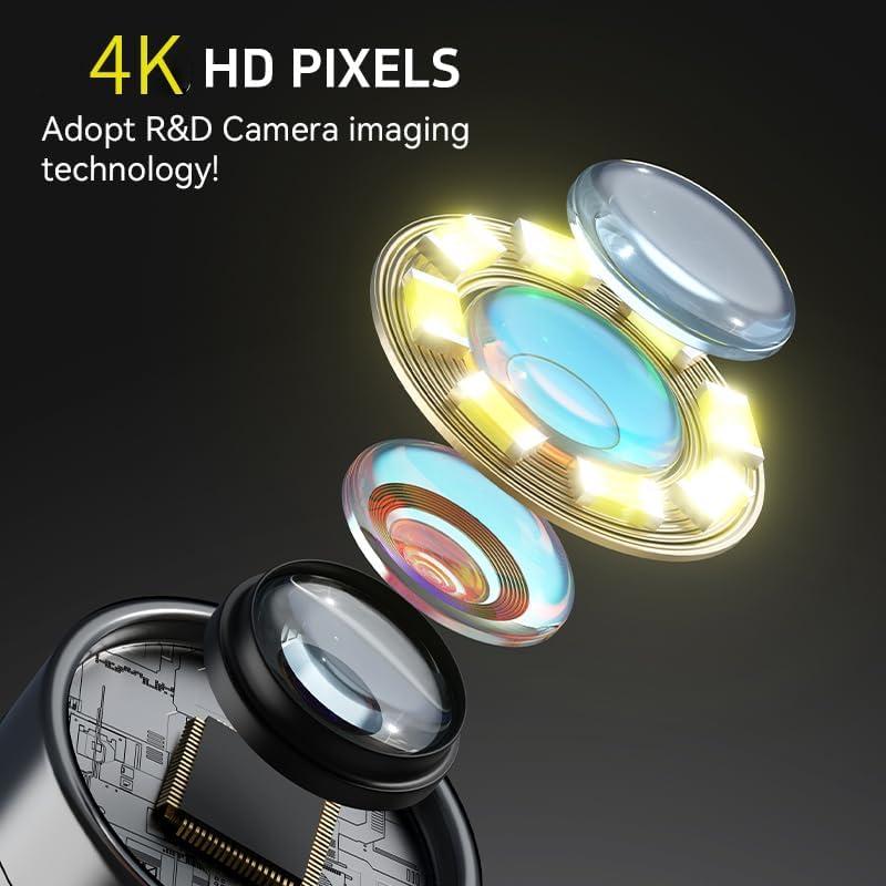 Cámara Endoscopio Doble Lente 4K WINWEND 5" IP67 5.03m