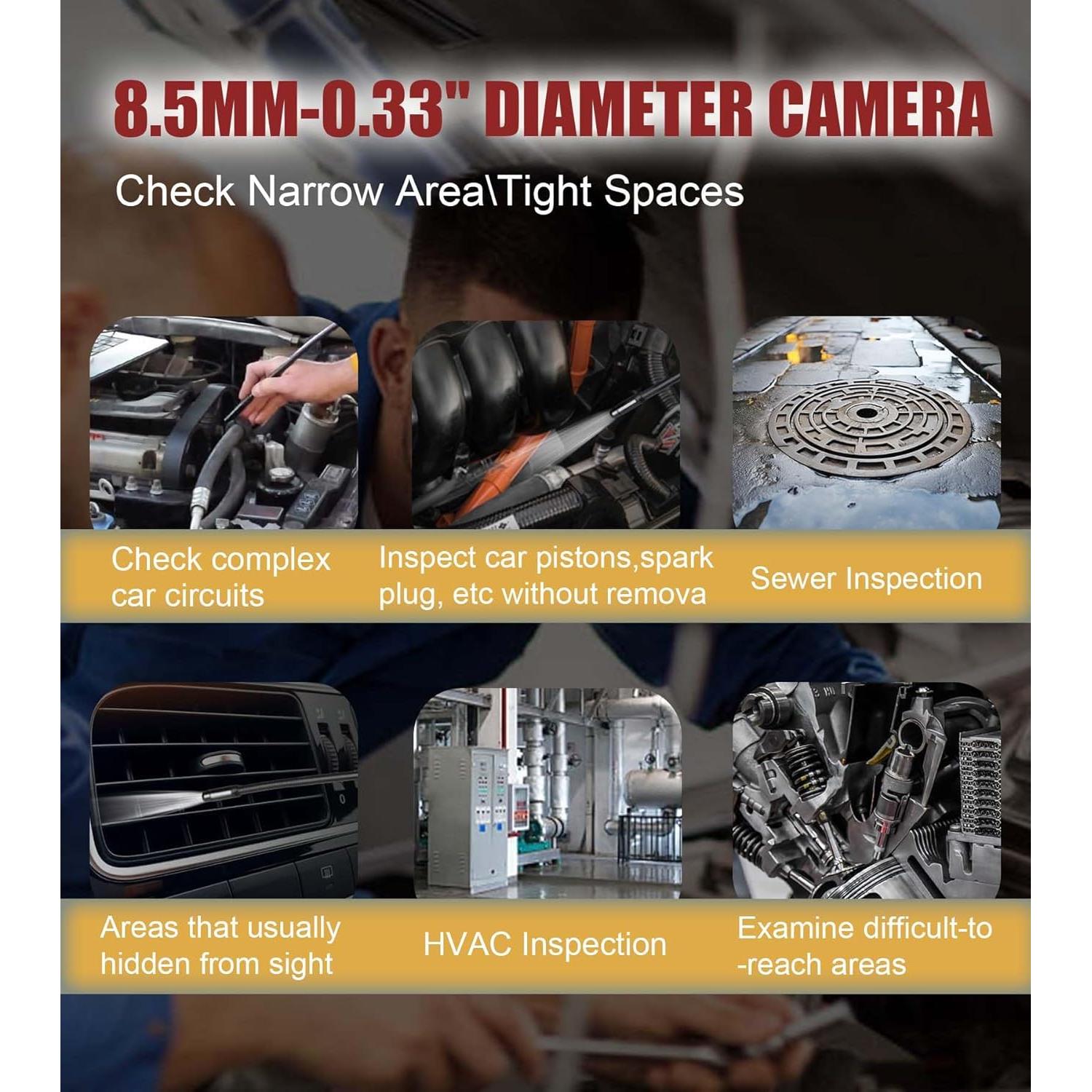 Cámara de Inspección Digital Autel MV108S 2MP 100cm IP67
