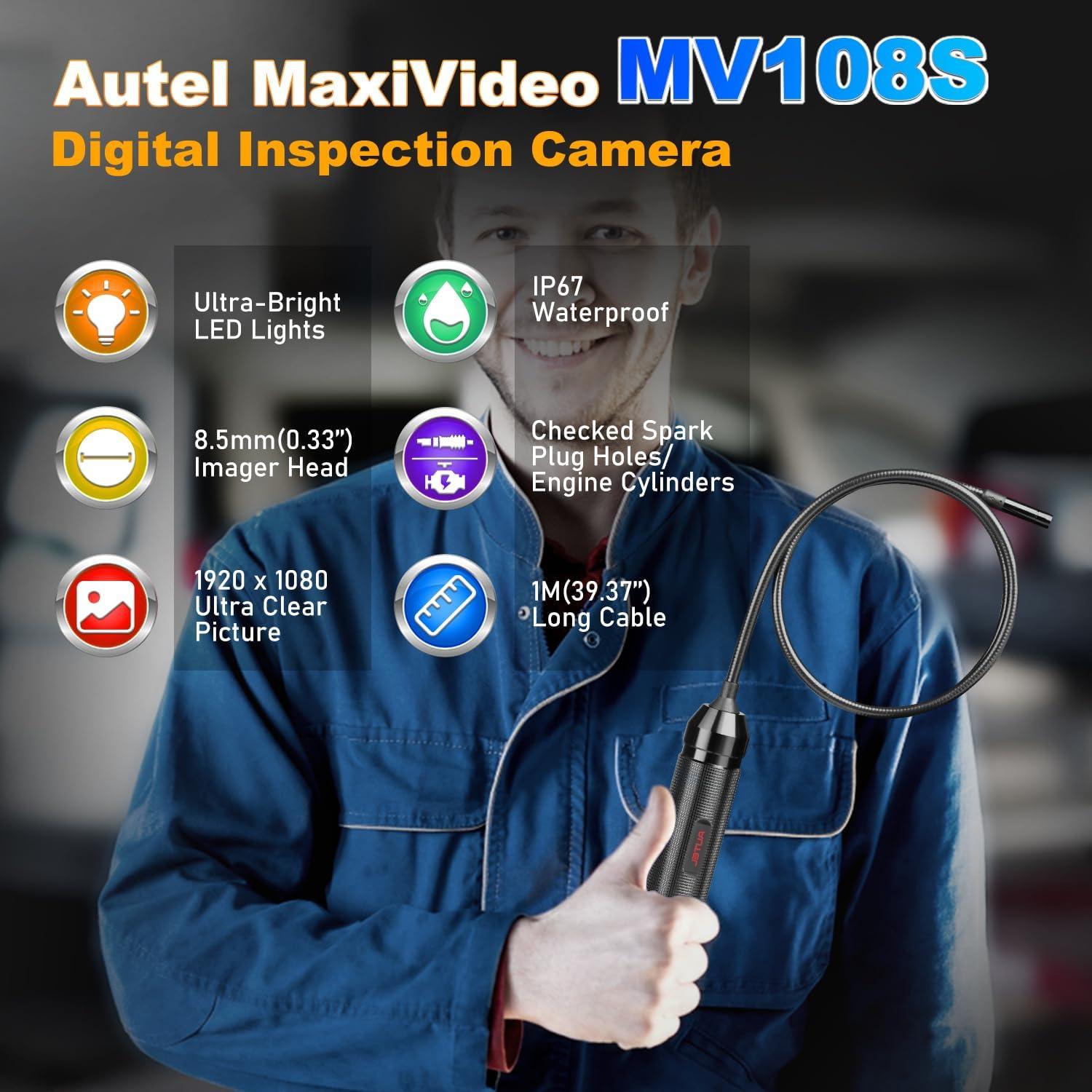 Cámara de Inspección Digital Autel MV108S 2MP IP67 1m