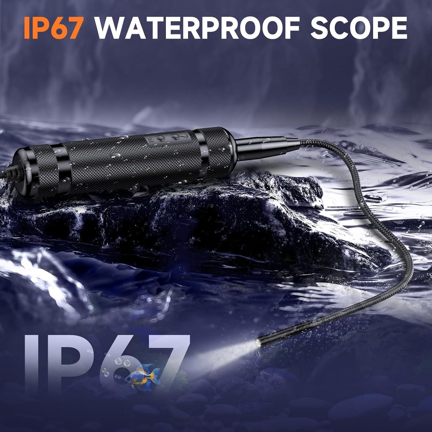 Endoscopio Automotriz FOXWELL VS300, 5.5mm, HD 1280P, IP67